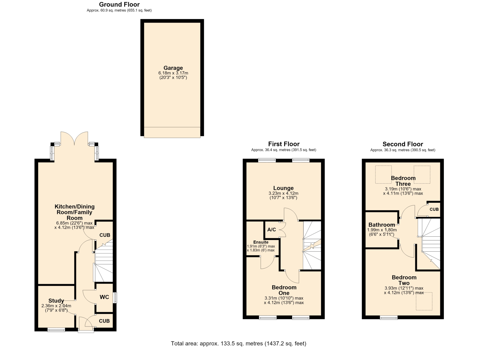 7 Juneberry Road, Ashchurch, Tewkesbury floorplan