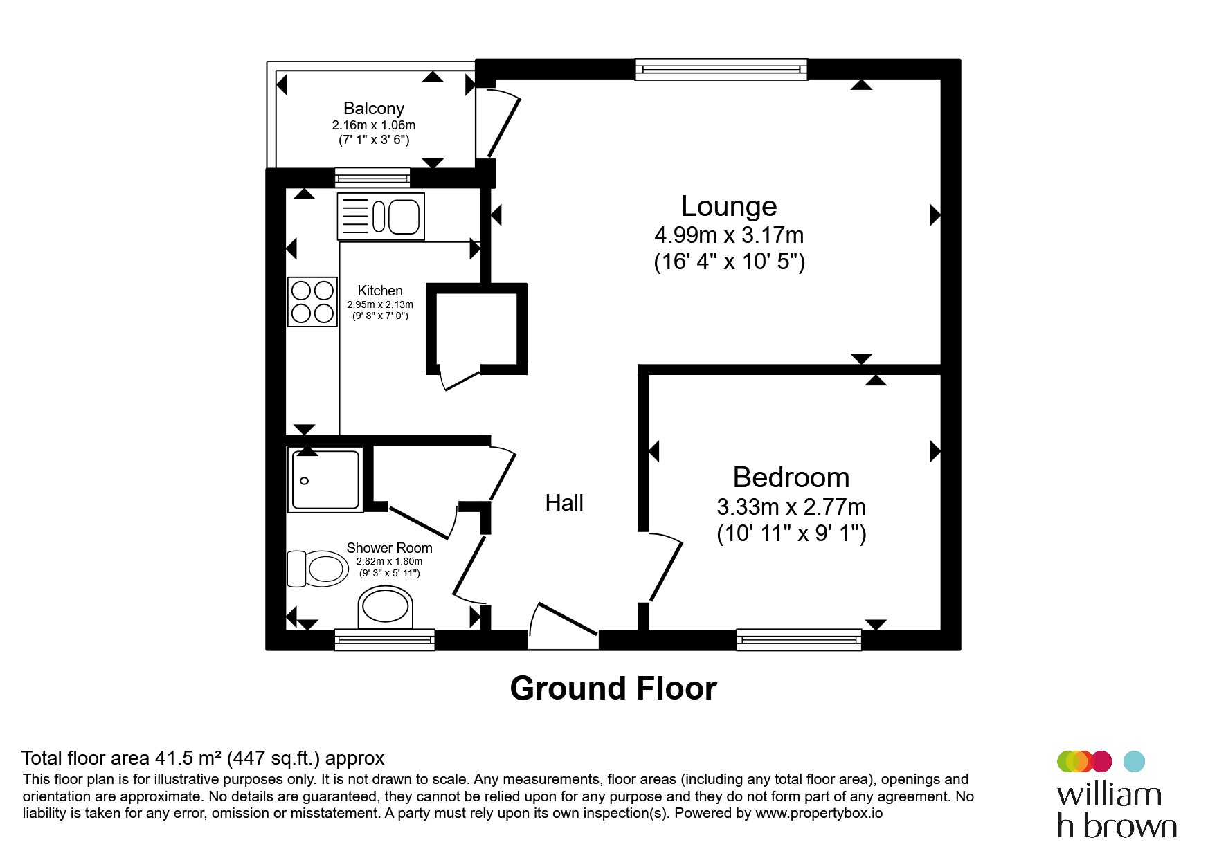4, Highmill, Ware floorplan