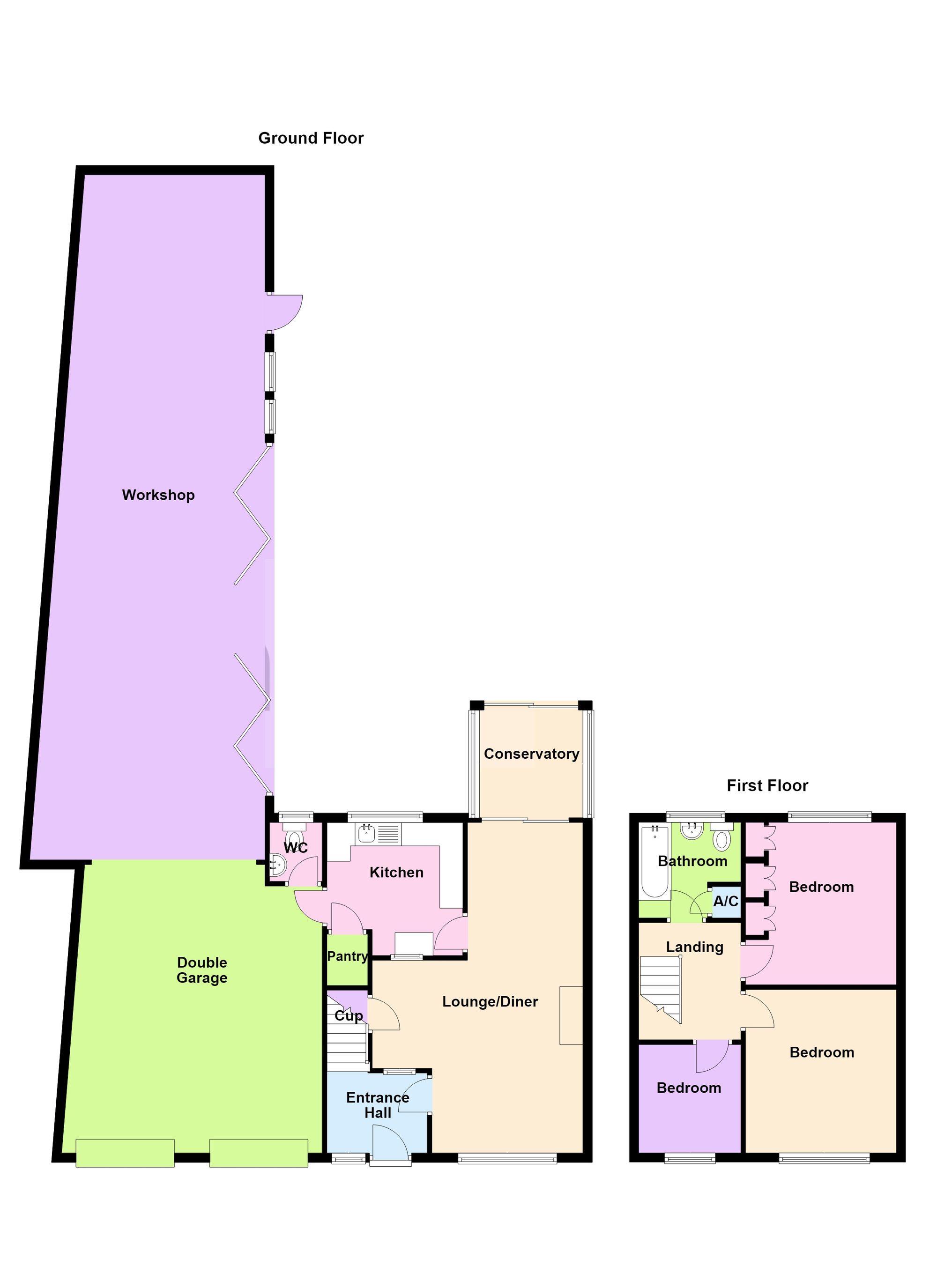 17 Laburnum Avenue, Leicester floorplan