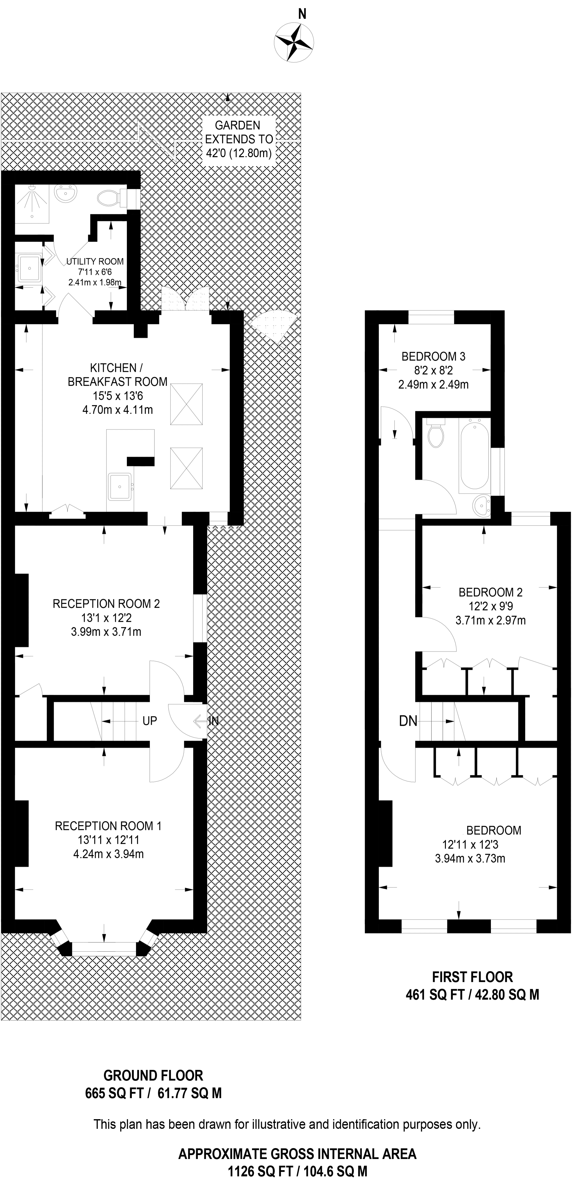 Deacon Road, Kingston, Kingston Upon Thames KT2, 3 bedroom property for