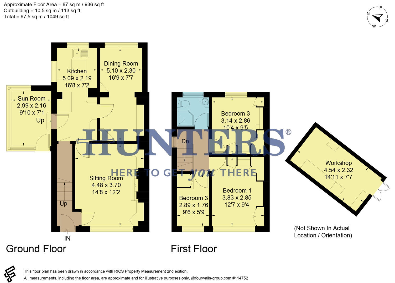 7, Newlands Rise, Leeds floorplan