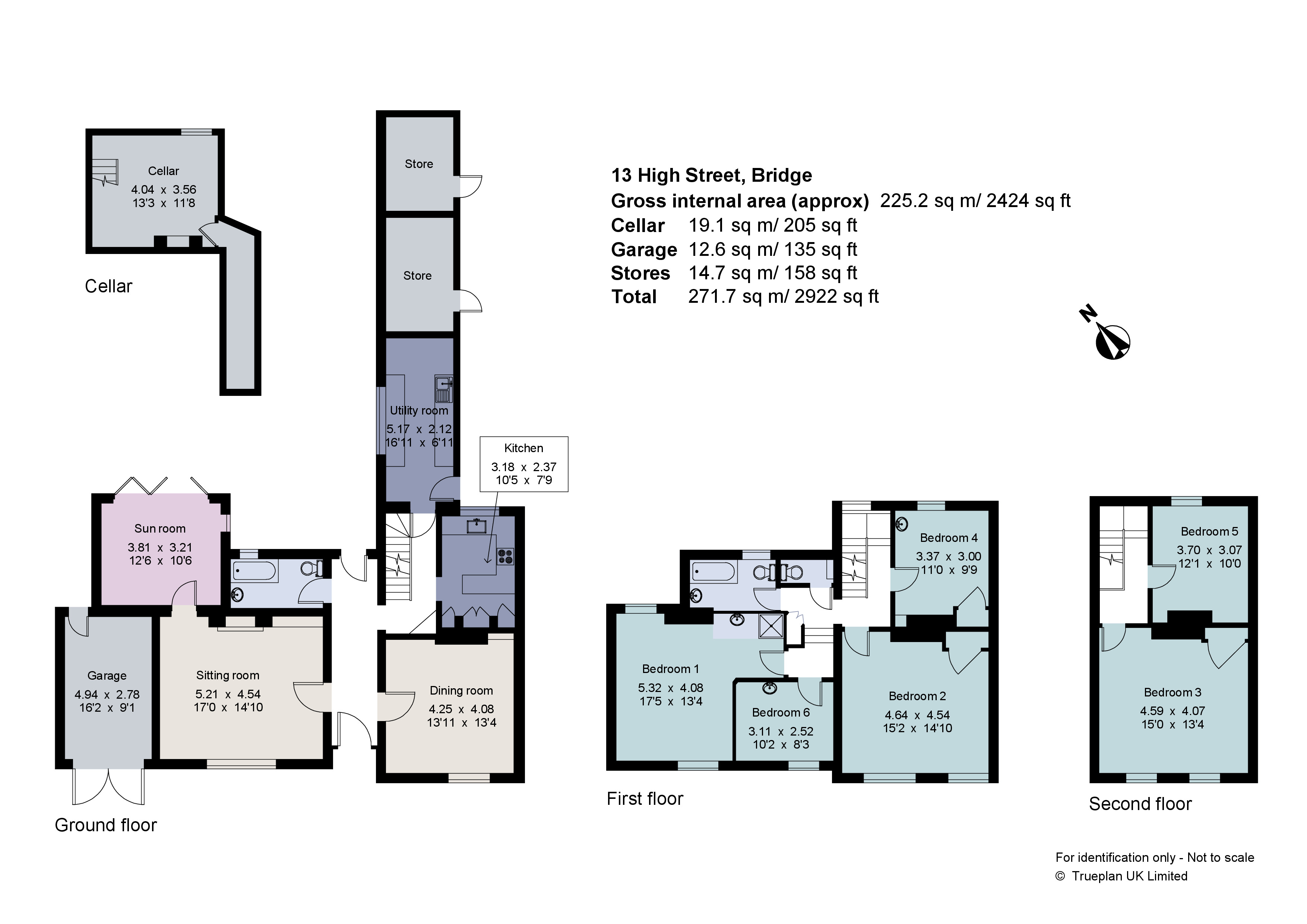13, High Street, Canterbury floorplan