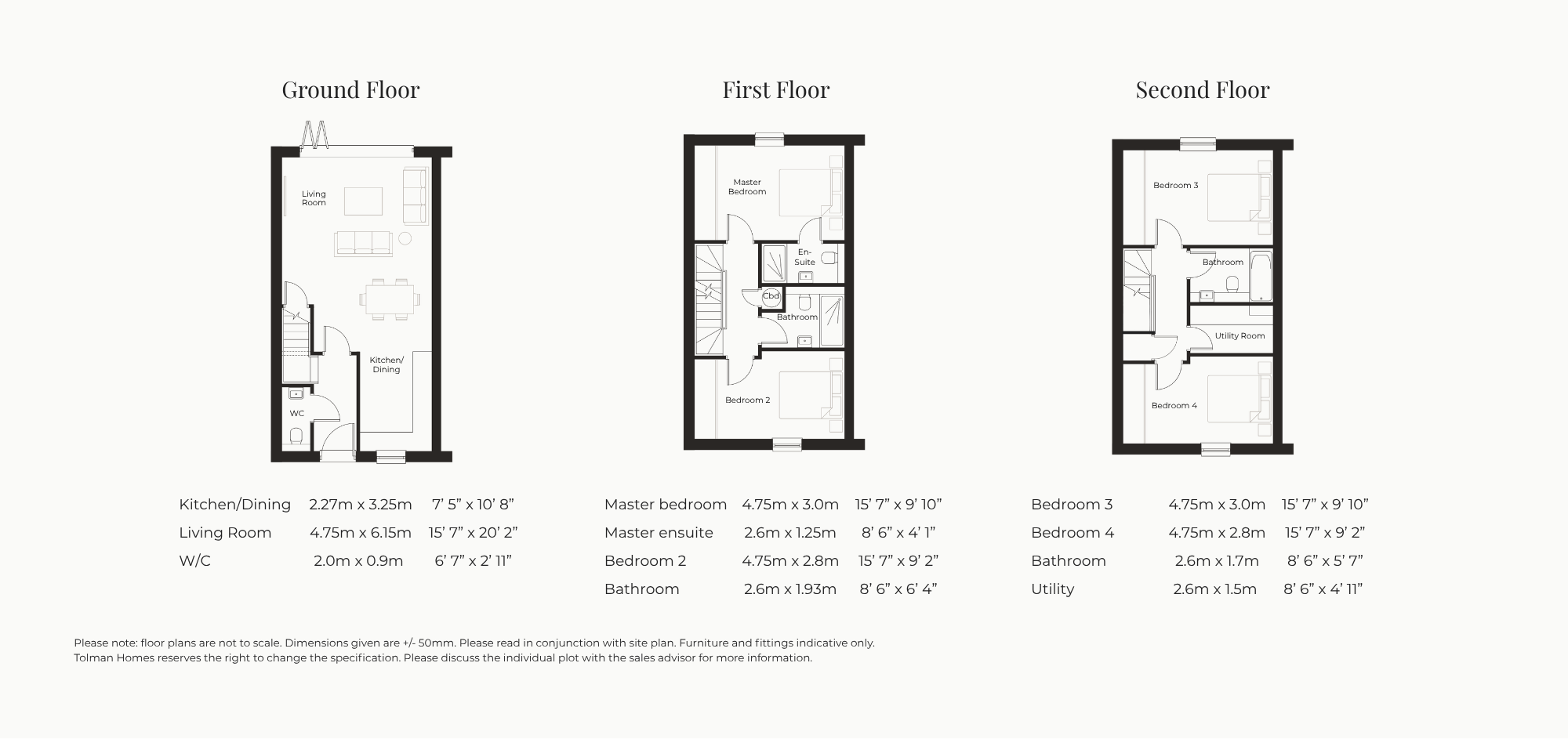 The Crescent, Kent floorplan