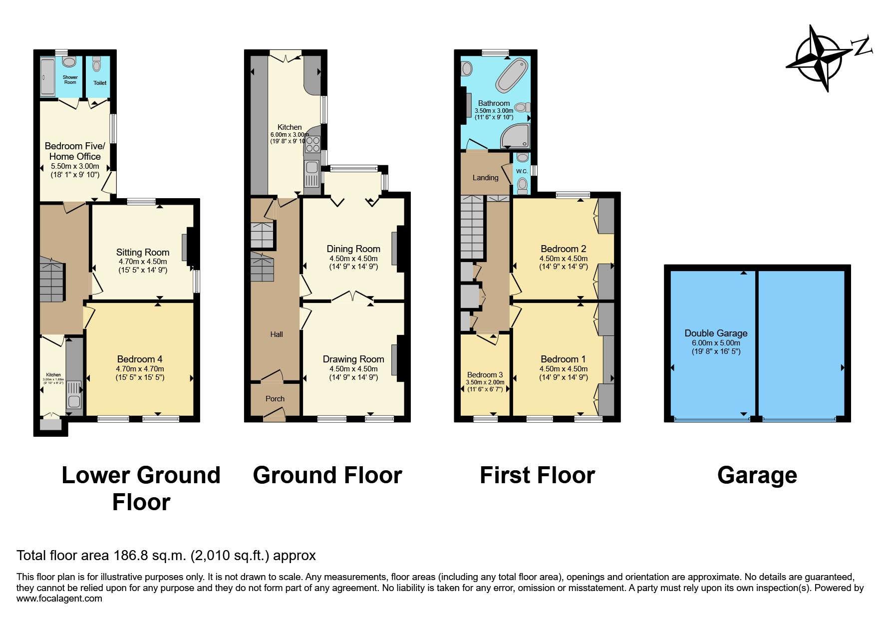 88, All Saints Road, Cheltenham floorplan