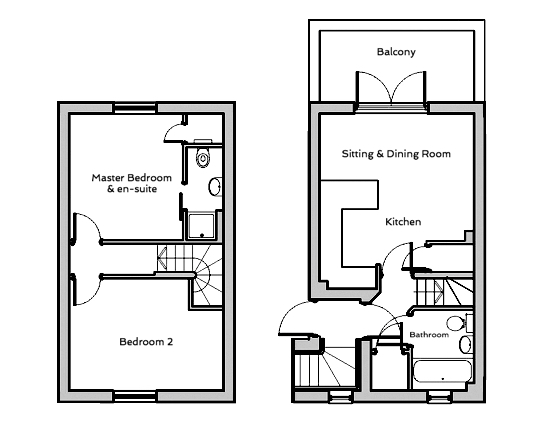 8, Ocean Blue, Treyarnon Bay floorplan