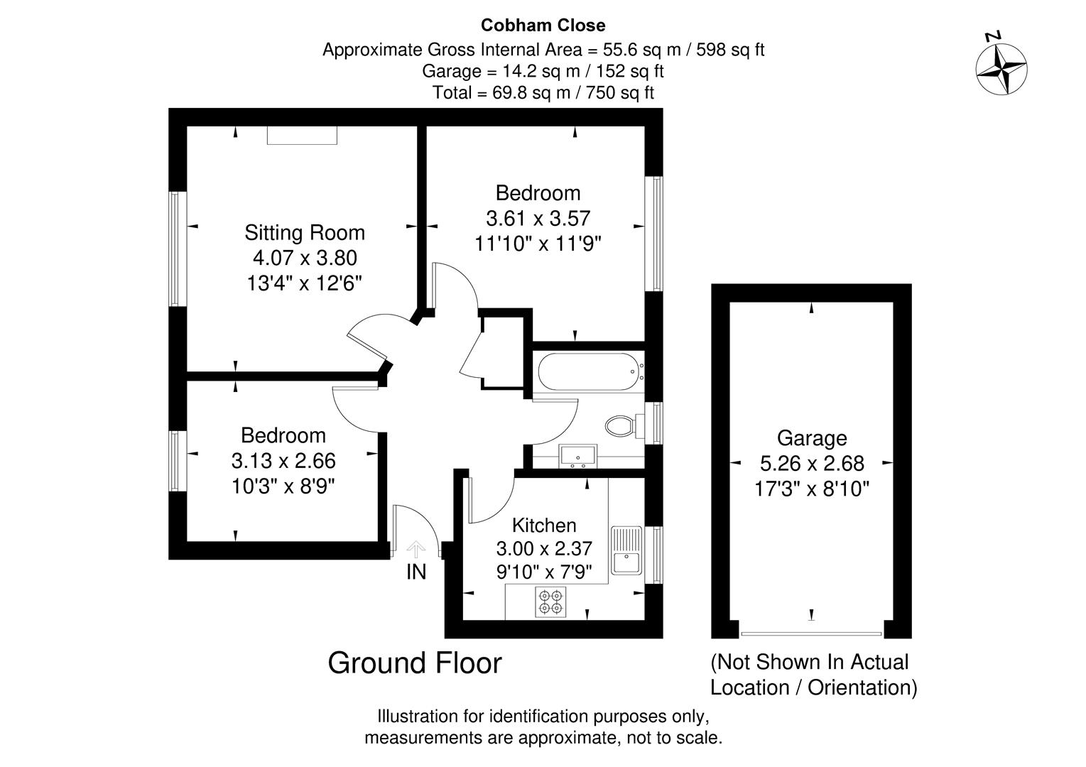 16, Cobham Close, Slough floorplan