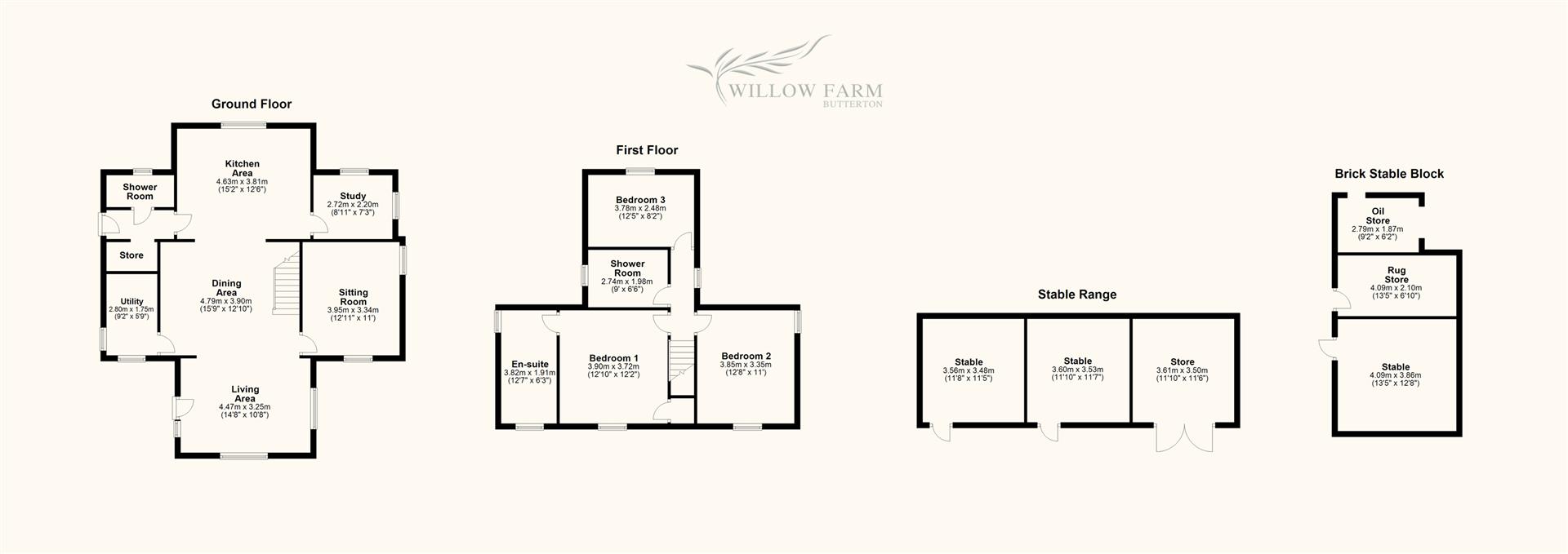 3 bed detached house for sale in Butterton, Leek ST13 Zoopla