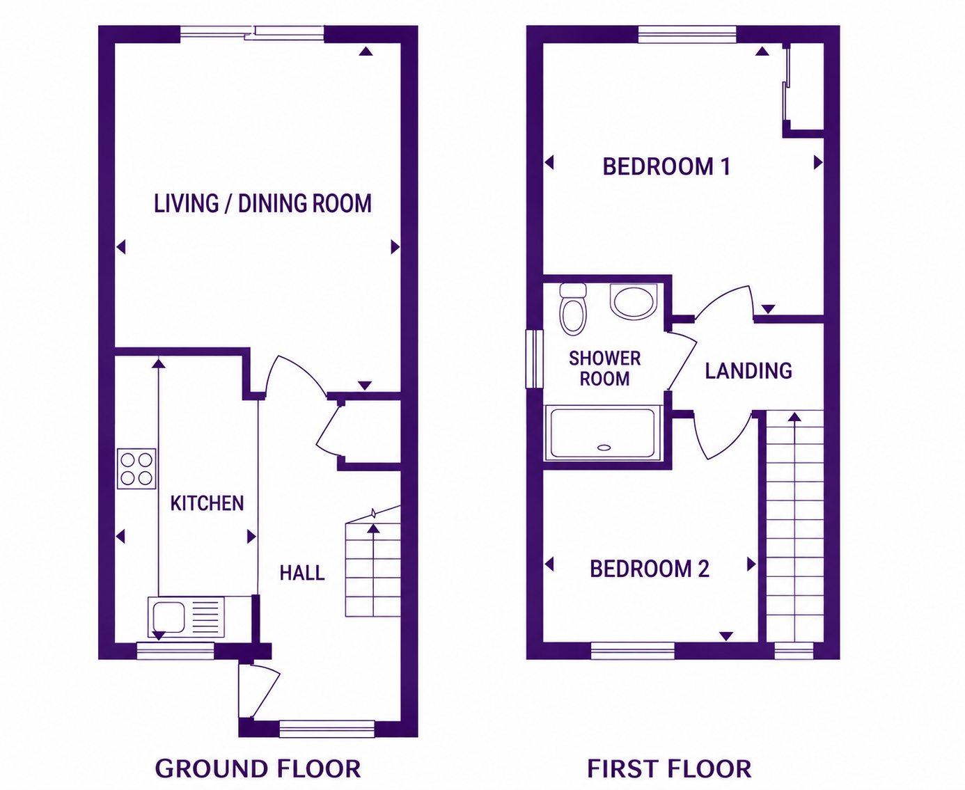 1 The Lawns, Cornwall floorplan