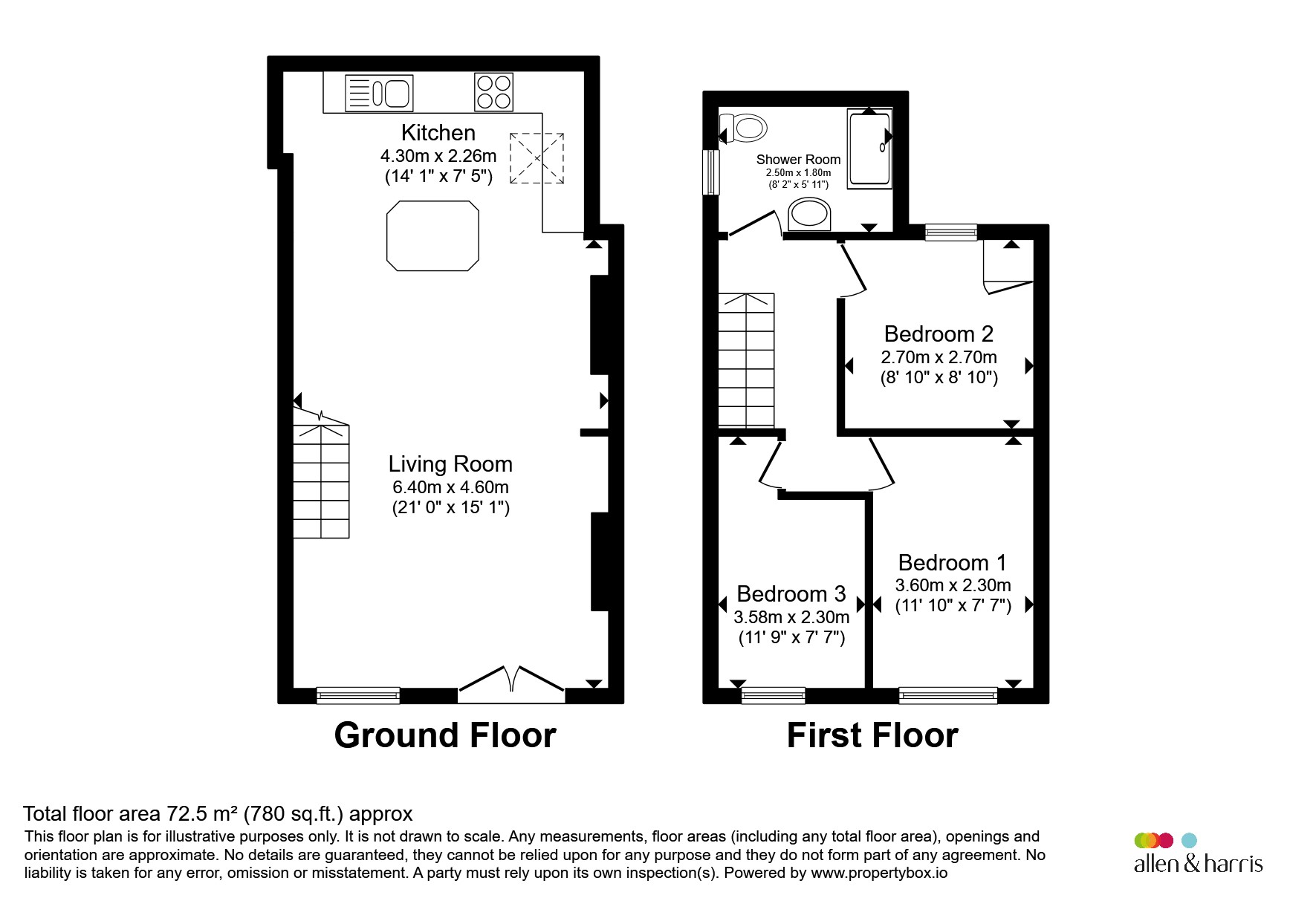 4, Hafod Lane, Pontypridd floorplan