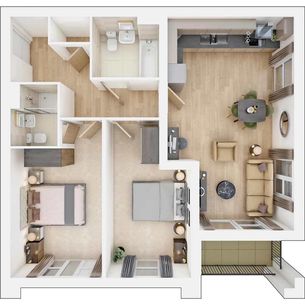 Milkcap House - Plot 10, Woodlands Chase, Curbridge Way, Whiteley floorplan