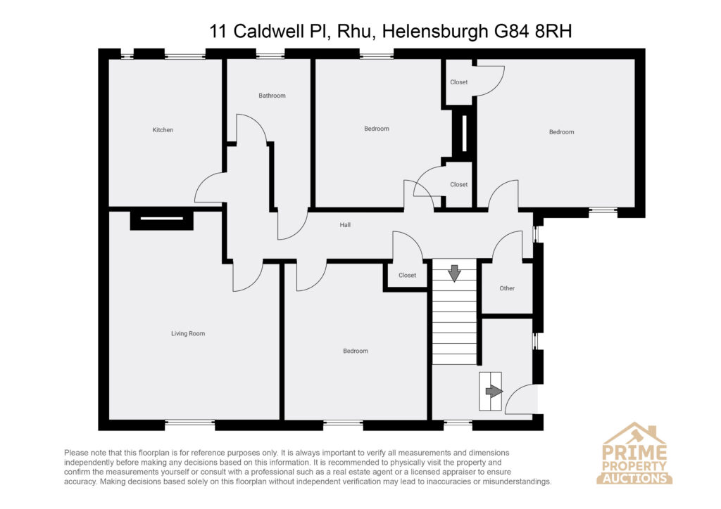 11, Caldwell Place, Helensburgh floorplan