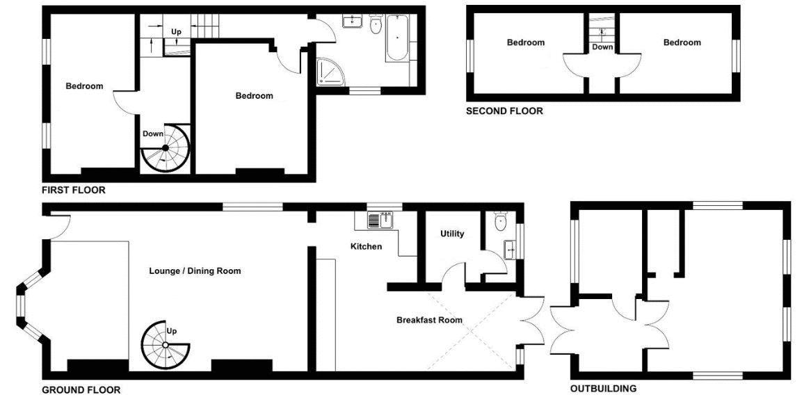 10, Norbins Road, Glastonbury floorplan
