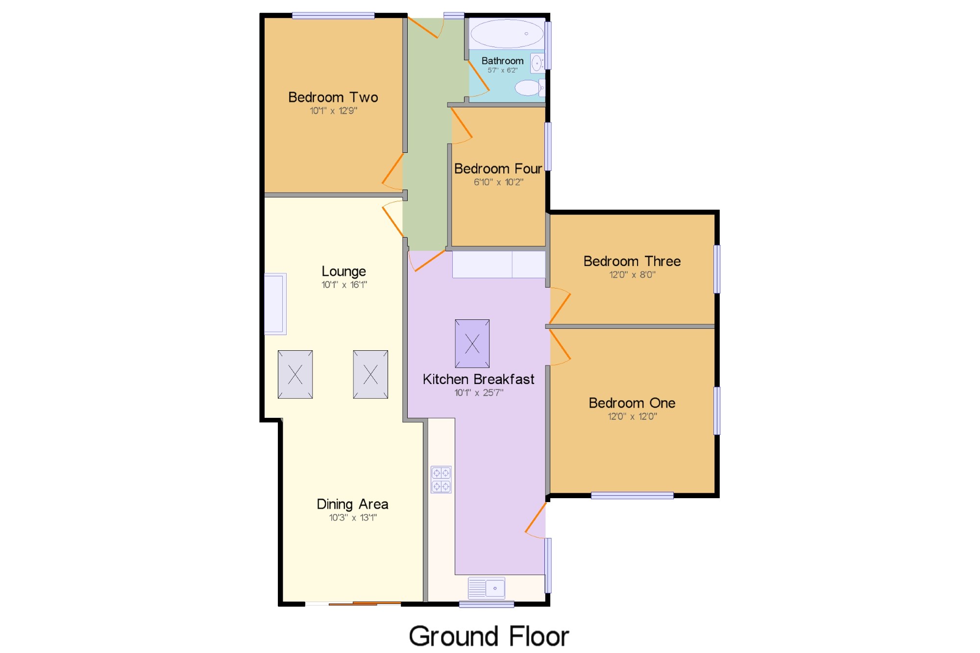 4 Bedrooms Bungalow for sale in Great Totham, Maldon, Essex CM9