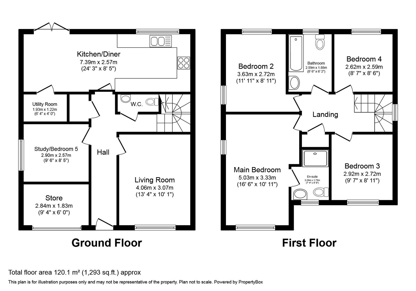 32, Rhodes Way, Billingshurst floorplan