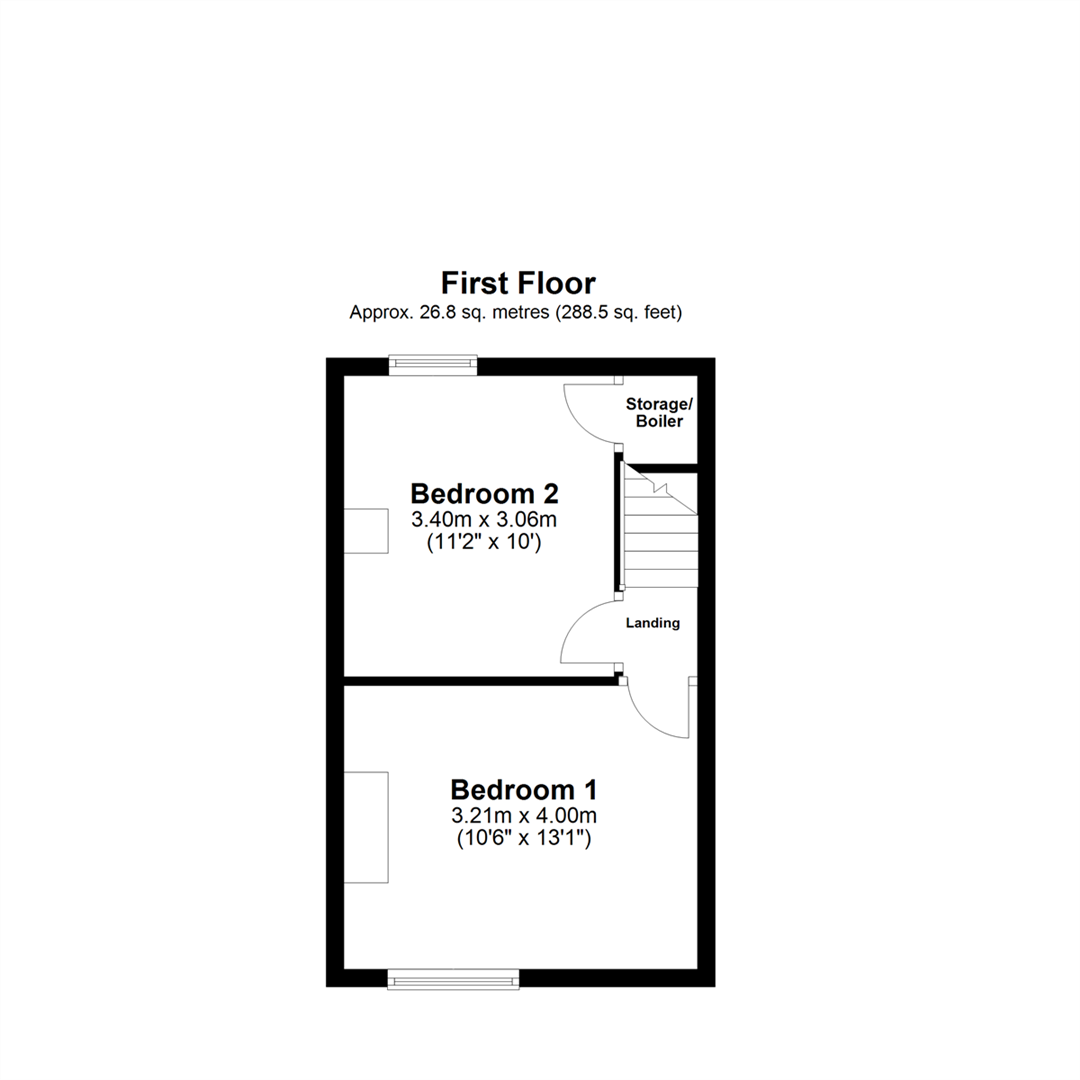 4, George Street, North Yorkshire floorplan