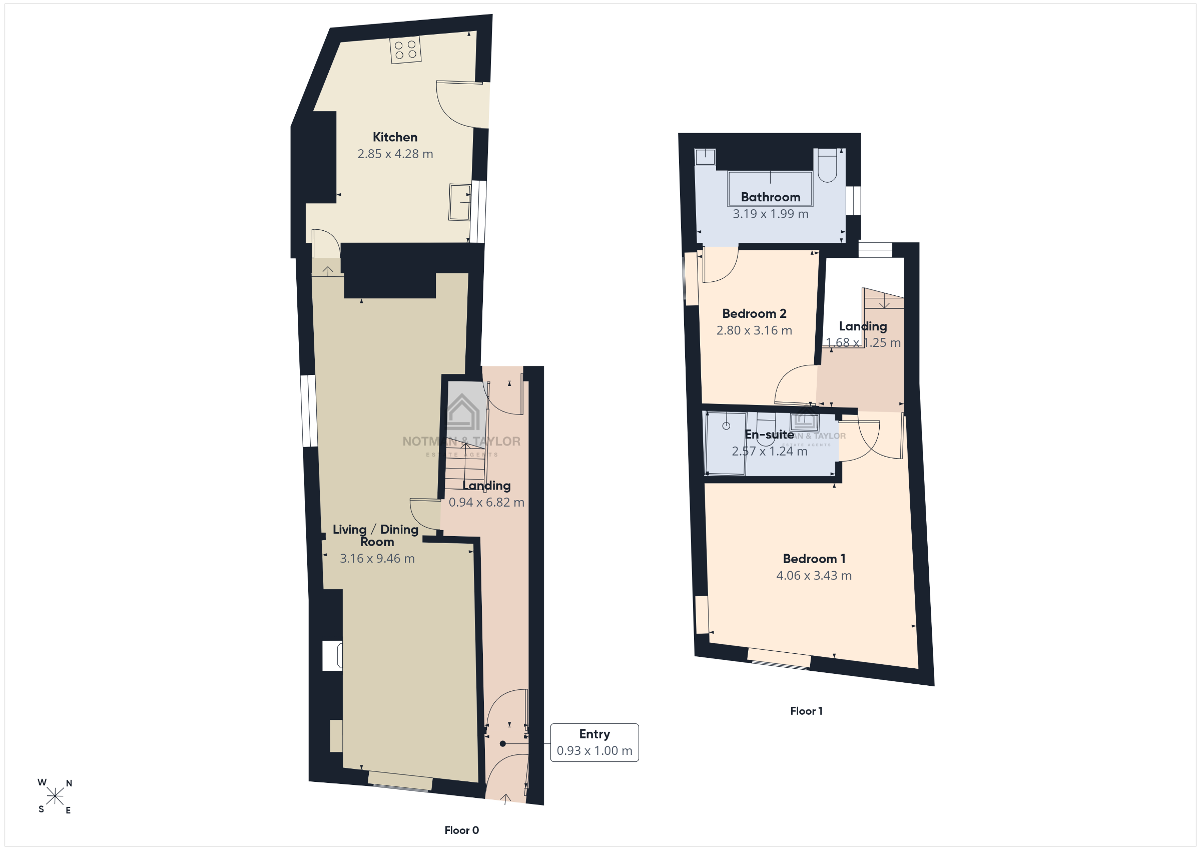 1 Dawes Lane, Torpoint floorplan