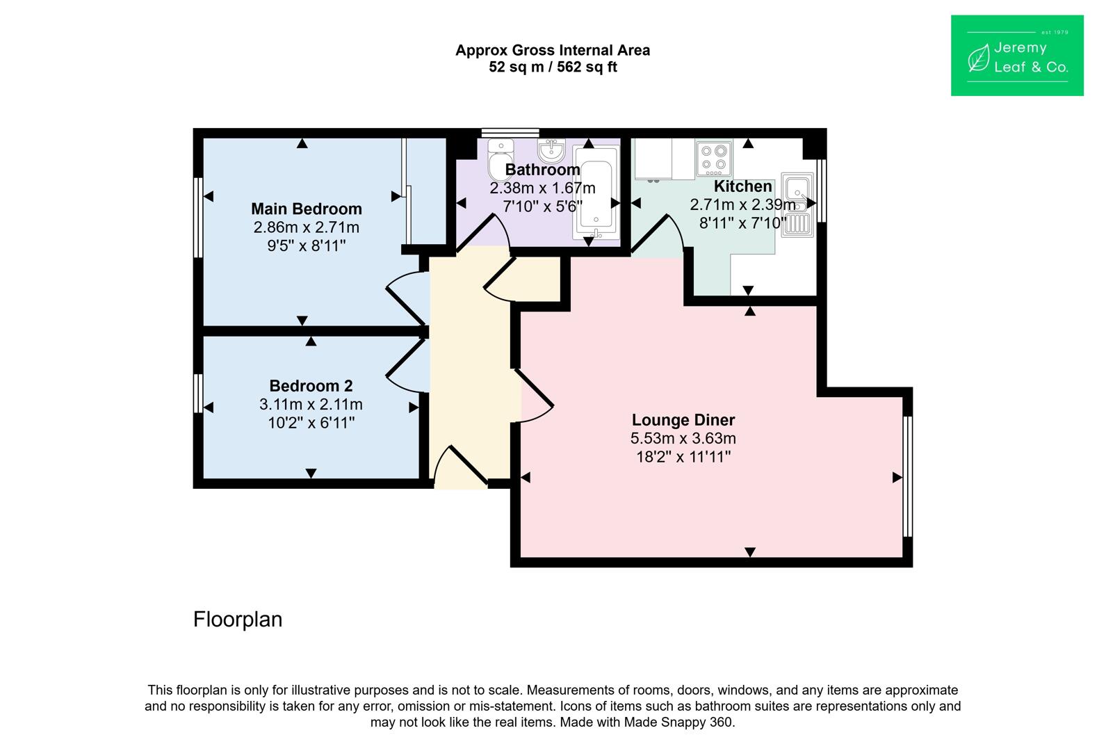 4, Simms Gardens, London floorplan