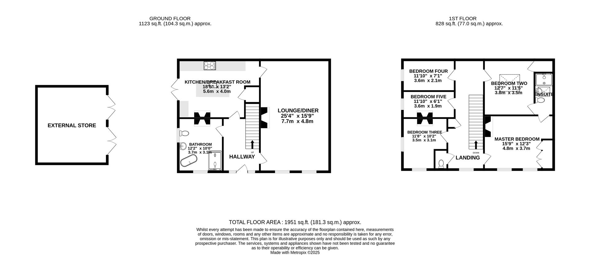 3 South Belfield, 60, Buxton Road, Weymouth floorplan