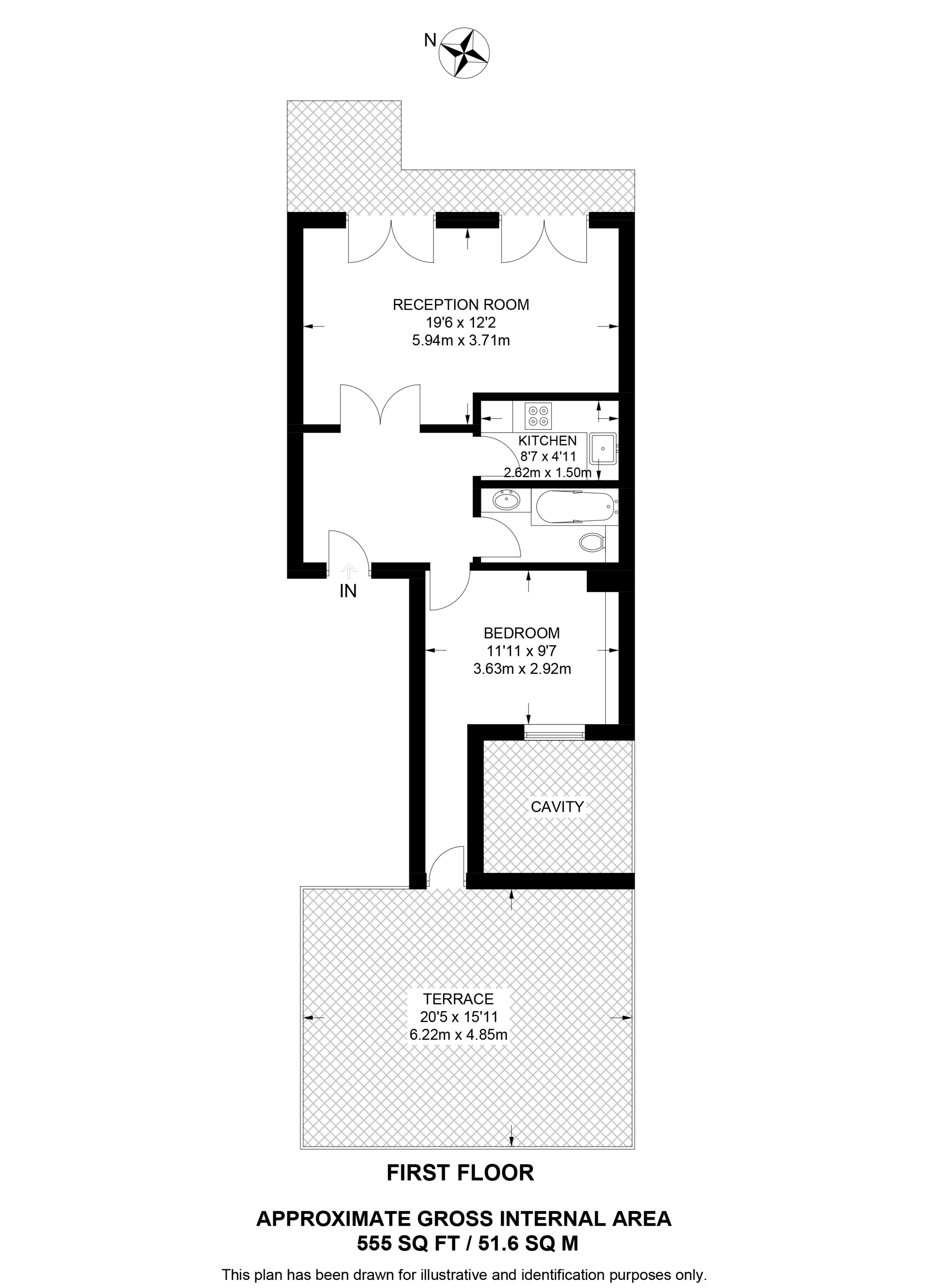 Harcourt Terrace, Chelsea floorplan