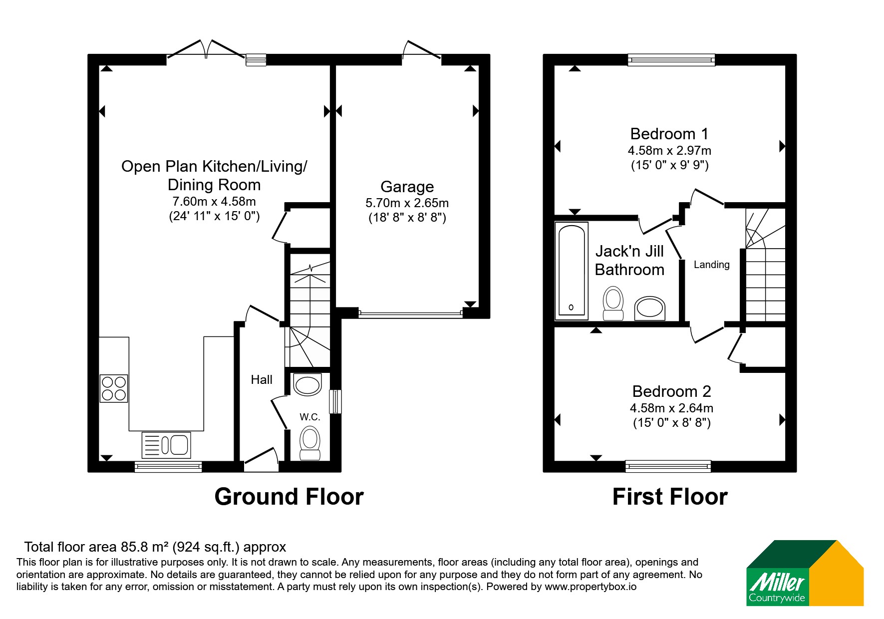 Oakwood Drive, Cornwall floorplan