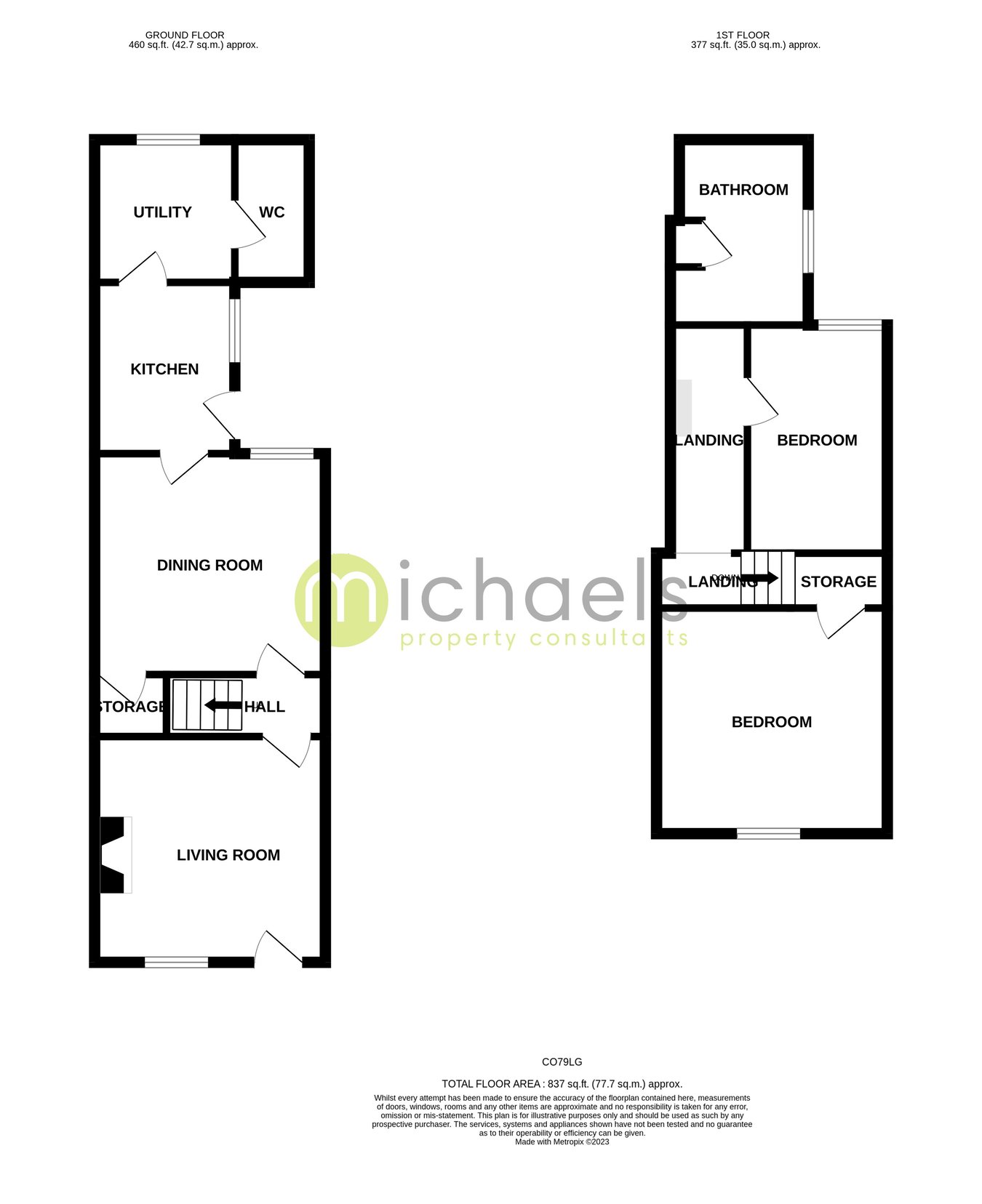 12, Ernest Road, Colchester floorplan