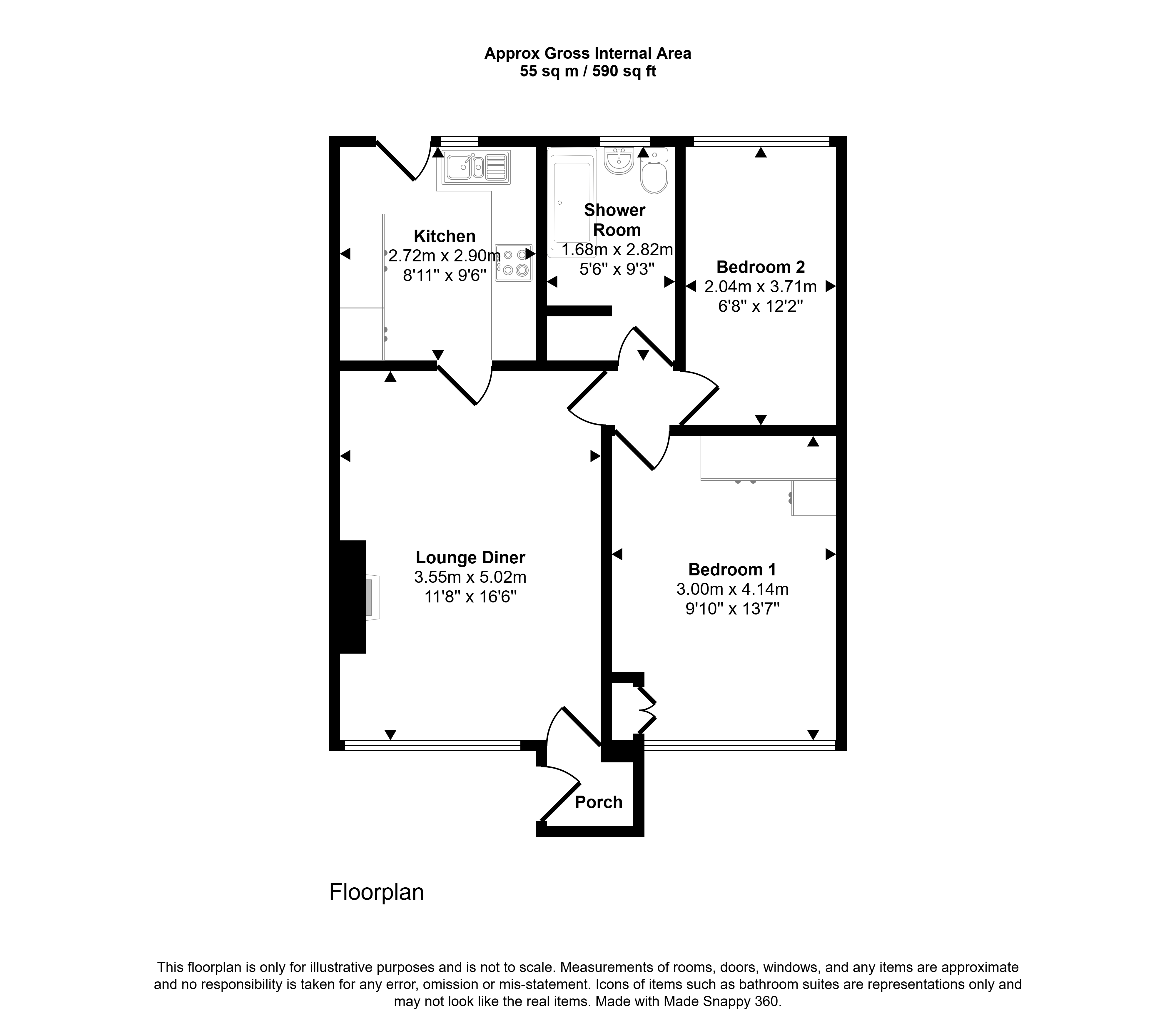 9, Epping Drive, Wiltshire floorplan