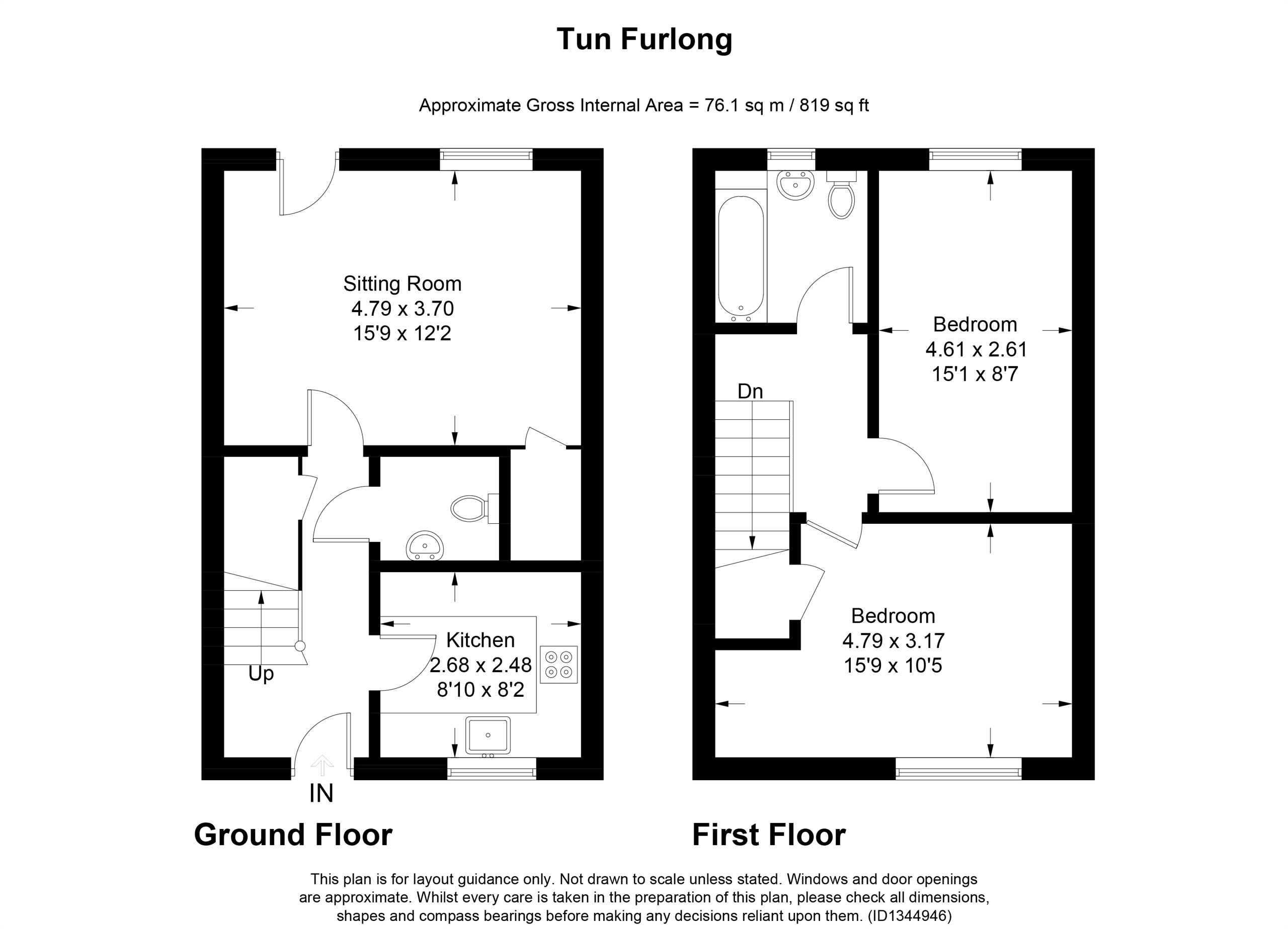Tun Furlong, Leighton Buzzard floorplan