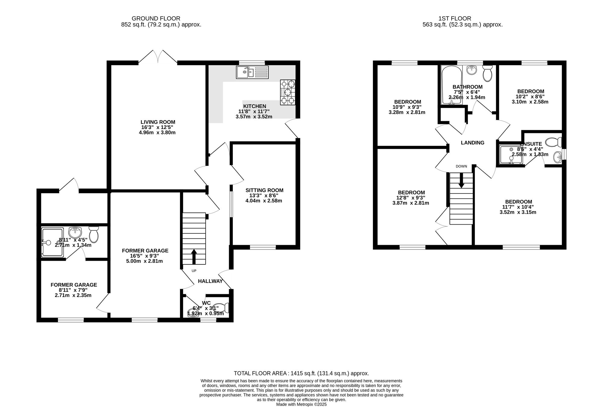 1 Fenner Brockway Close, Newport floorplan