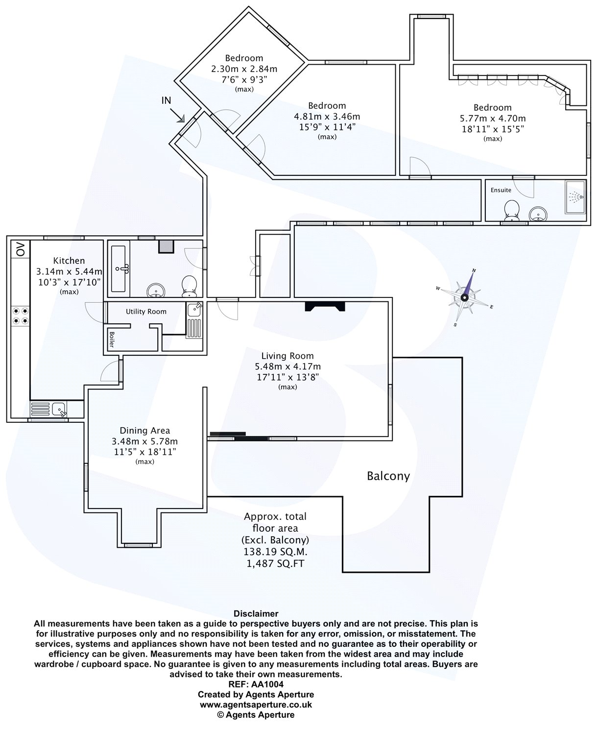 3 Bedrooms Flat for sale in Ridgemont Place, Parkstone Avenue, Hornchurch RM11
