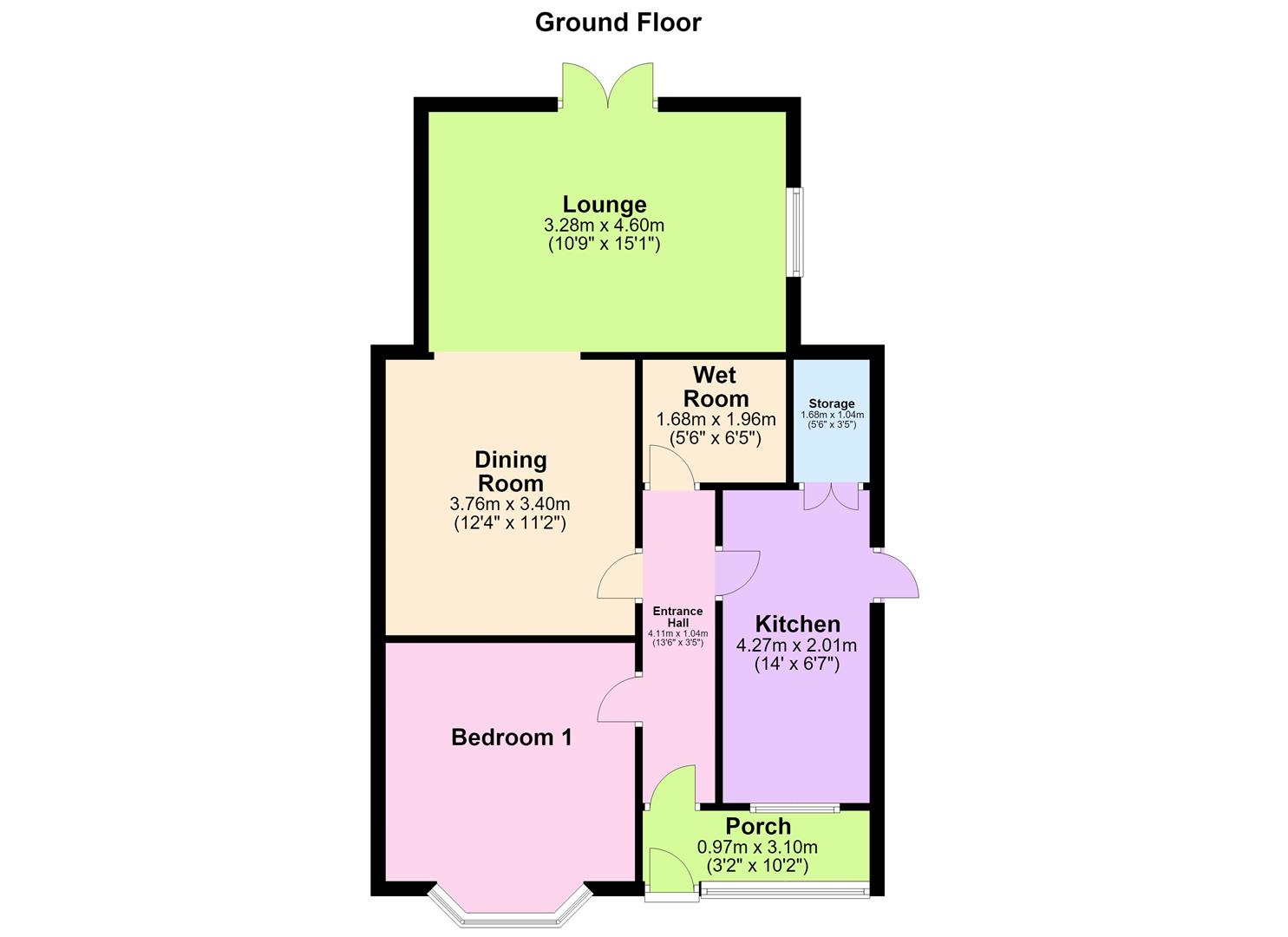 11, Bluebell Avenue, Peterborough floorplan