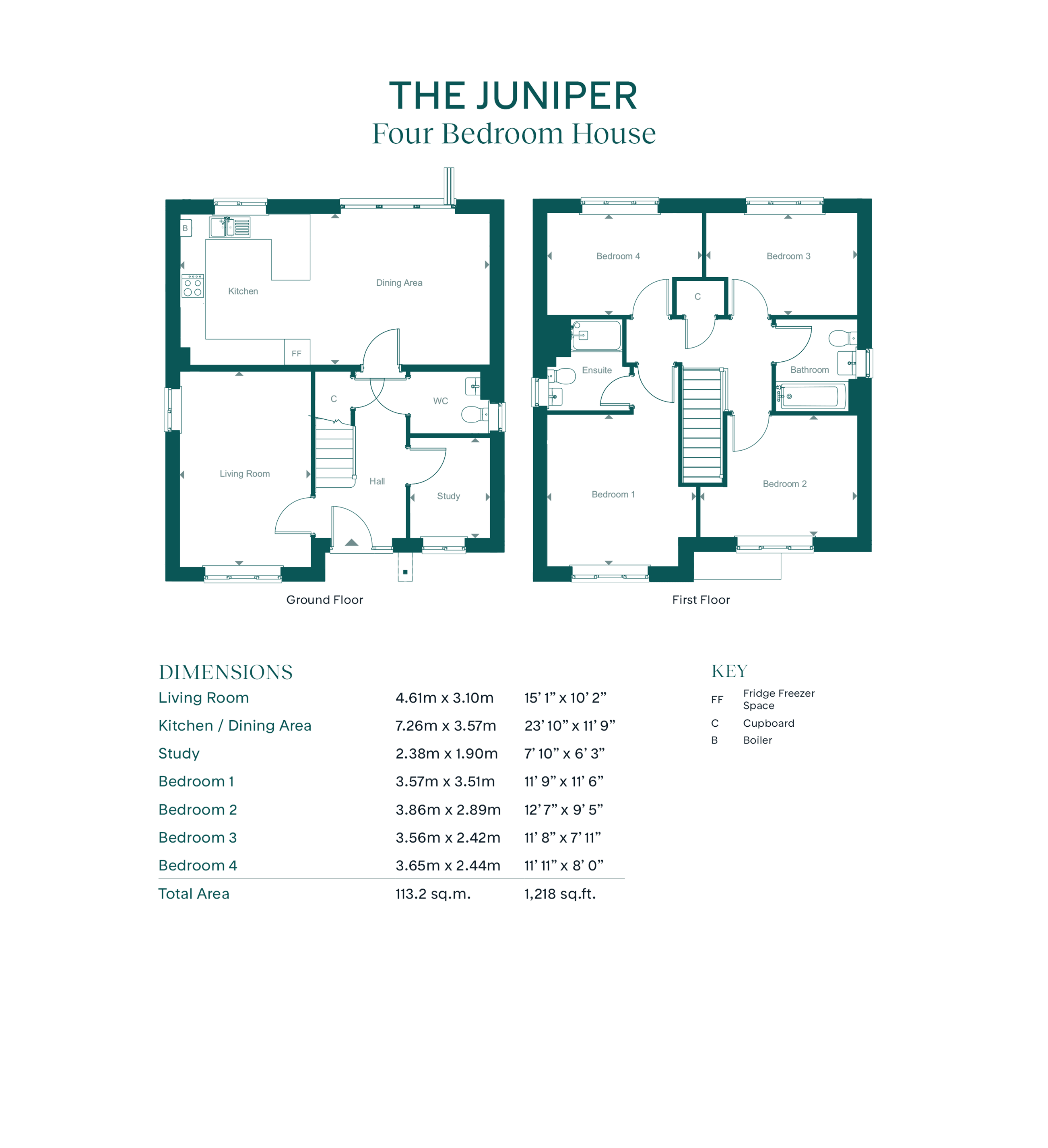 9 college place - juniper 1mrf, Leaf Living at Rushlake Meadows, Willingdon, BN20, Willingdon floorplan