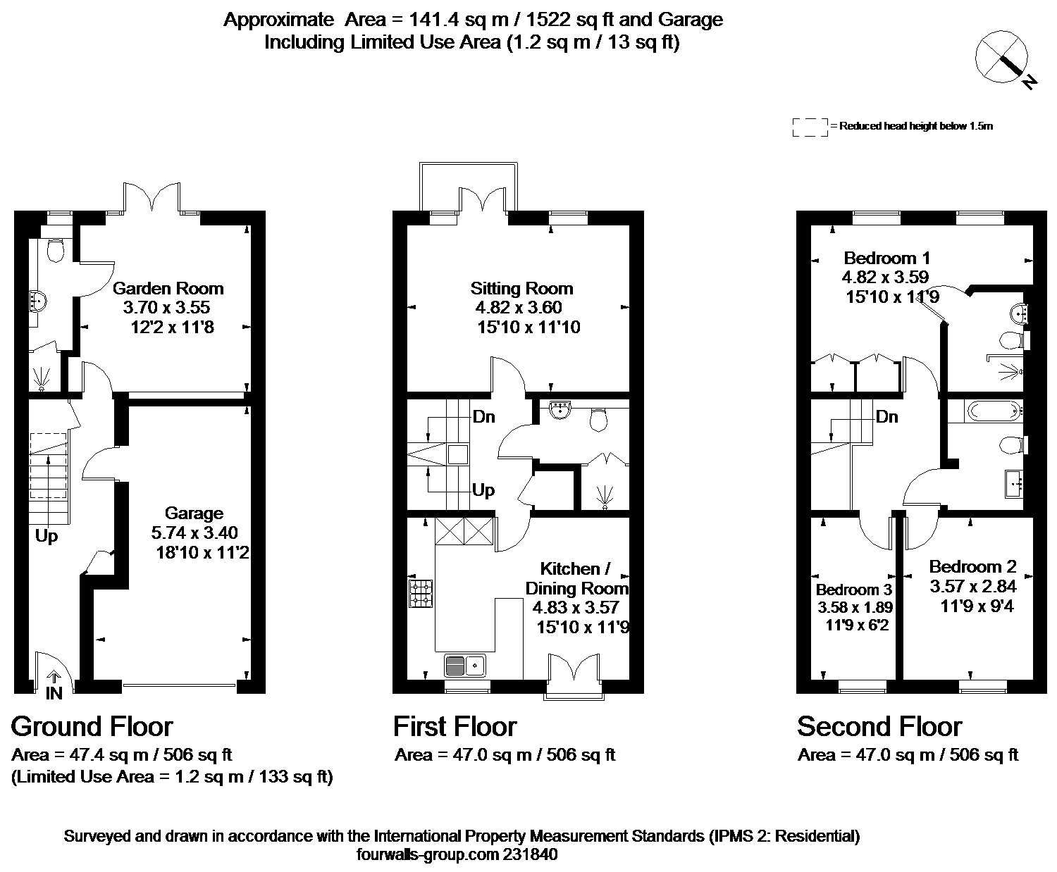 3 Bedrooms Terraced house for sale in New Park Road, Chichester, West Sussex PO19