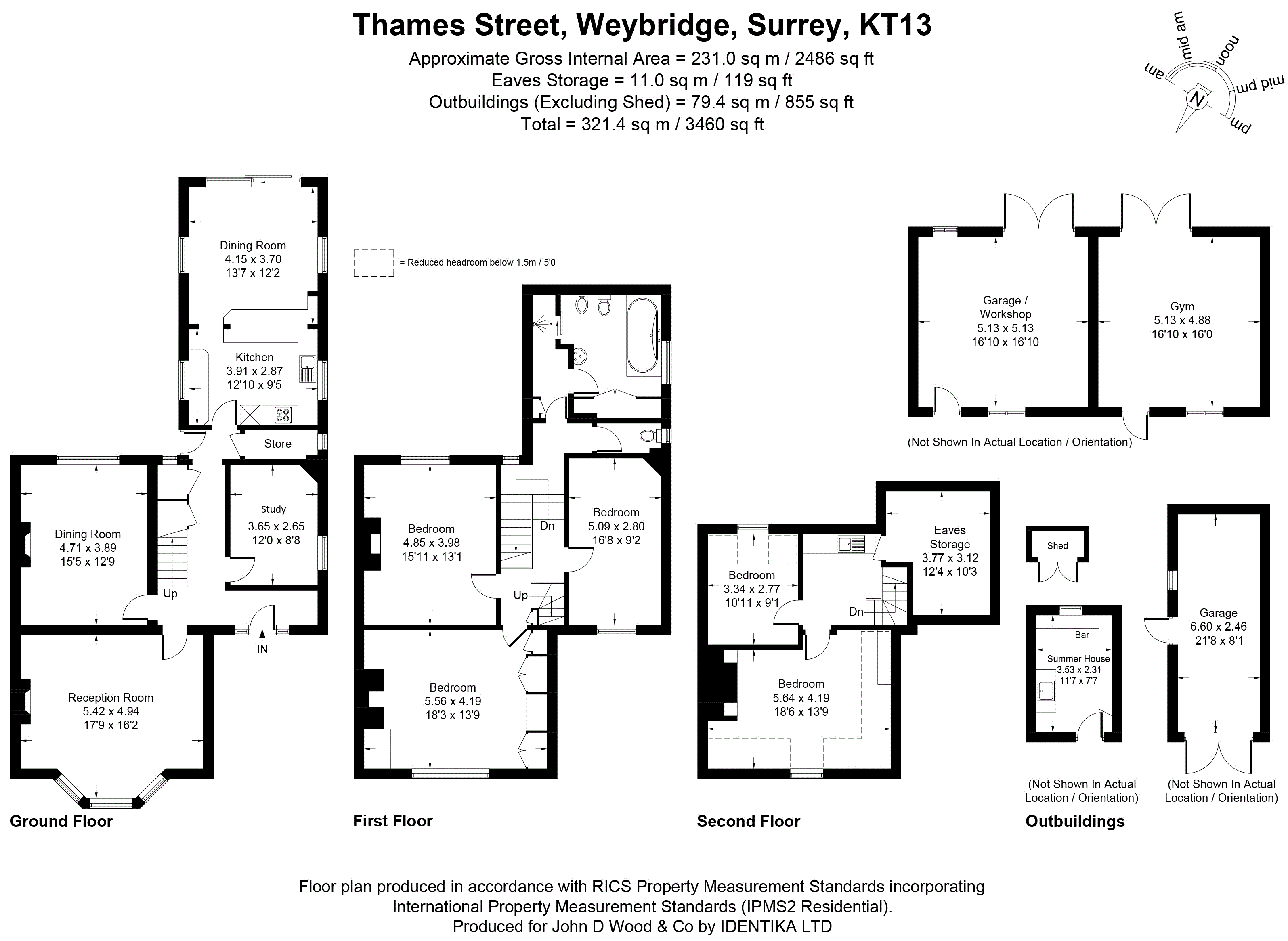 96, Thames Street, Surrey floorplan