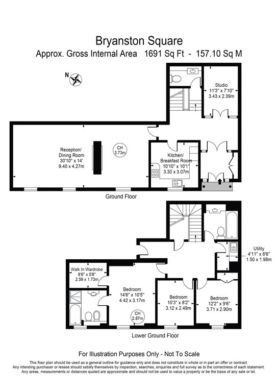 10,, Ellerton House, Marylebone floorplan