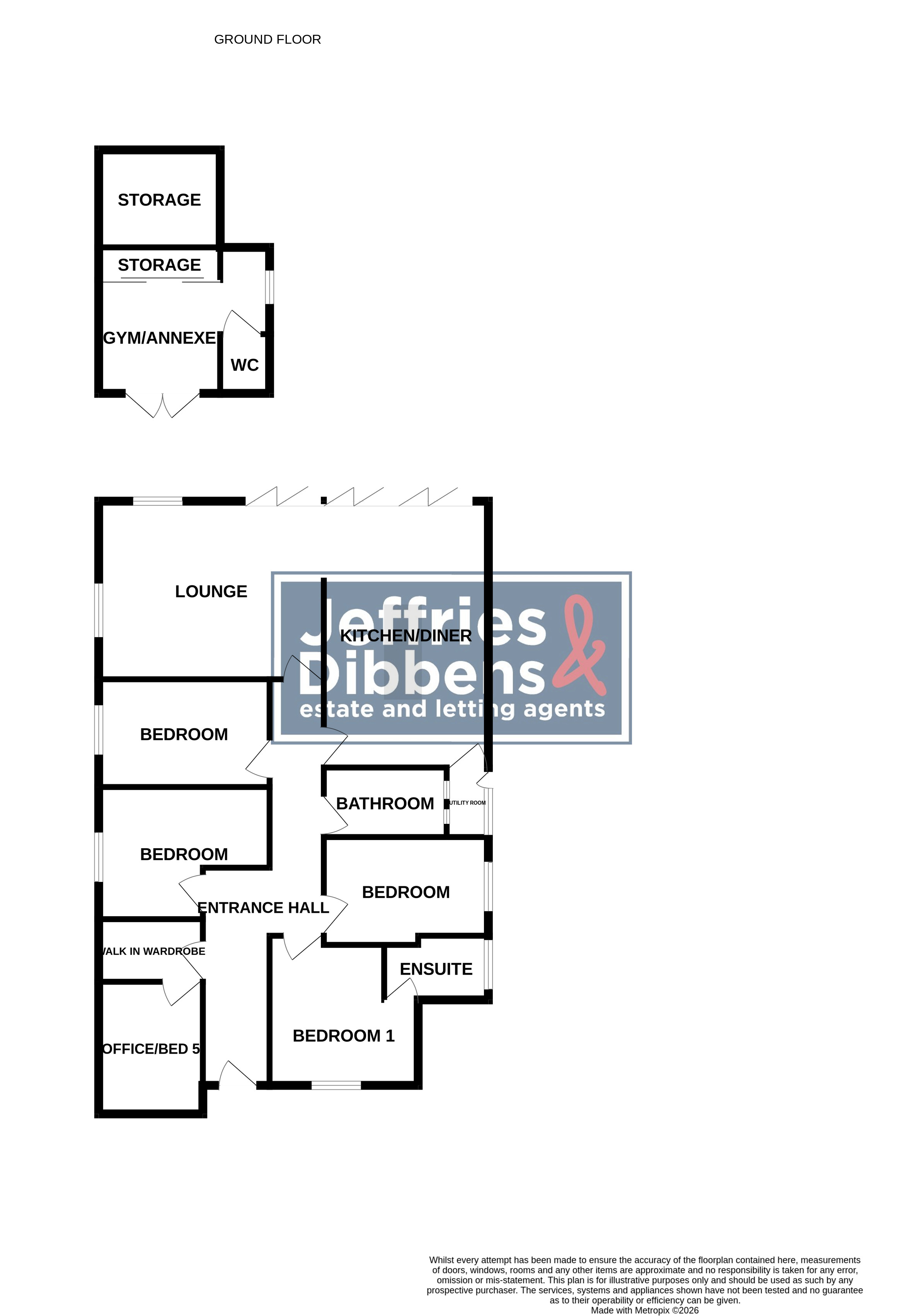 5, Mill Road, Waterlooville floorplan