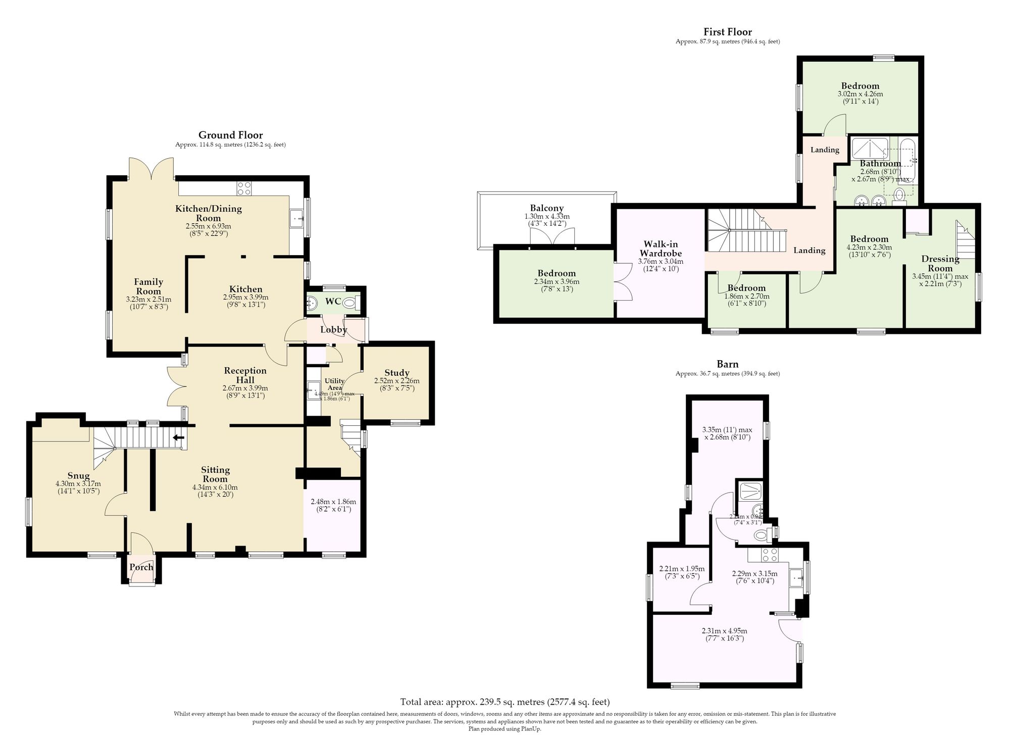 Rose Cottage Fen Road, Diss floorplan