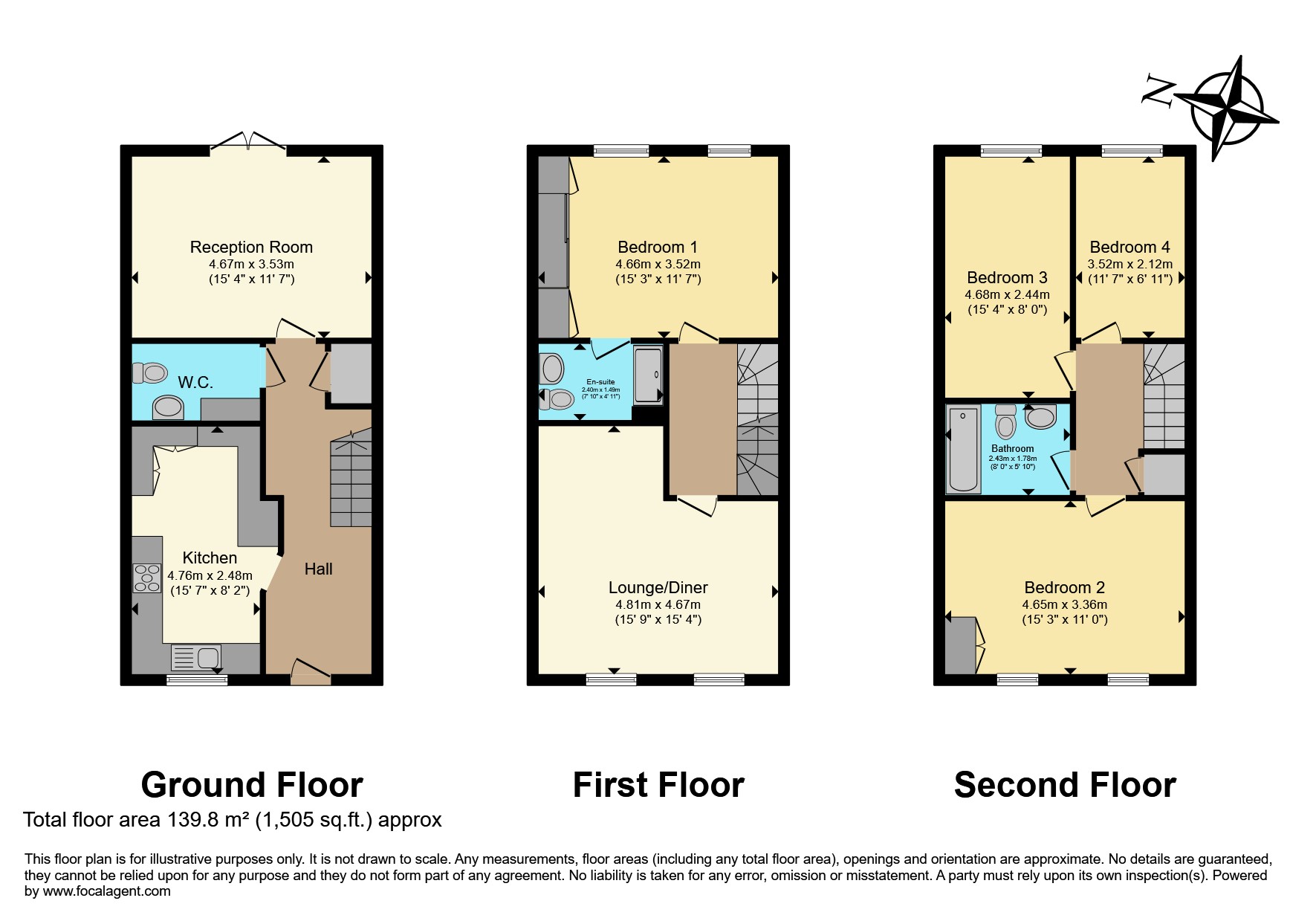 27, Hastings Street, London floorplan