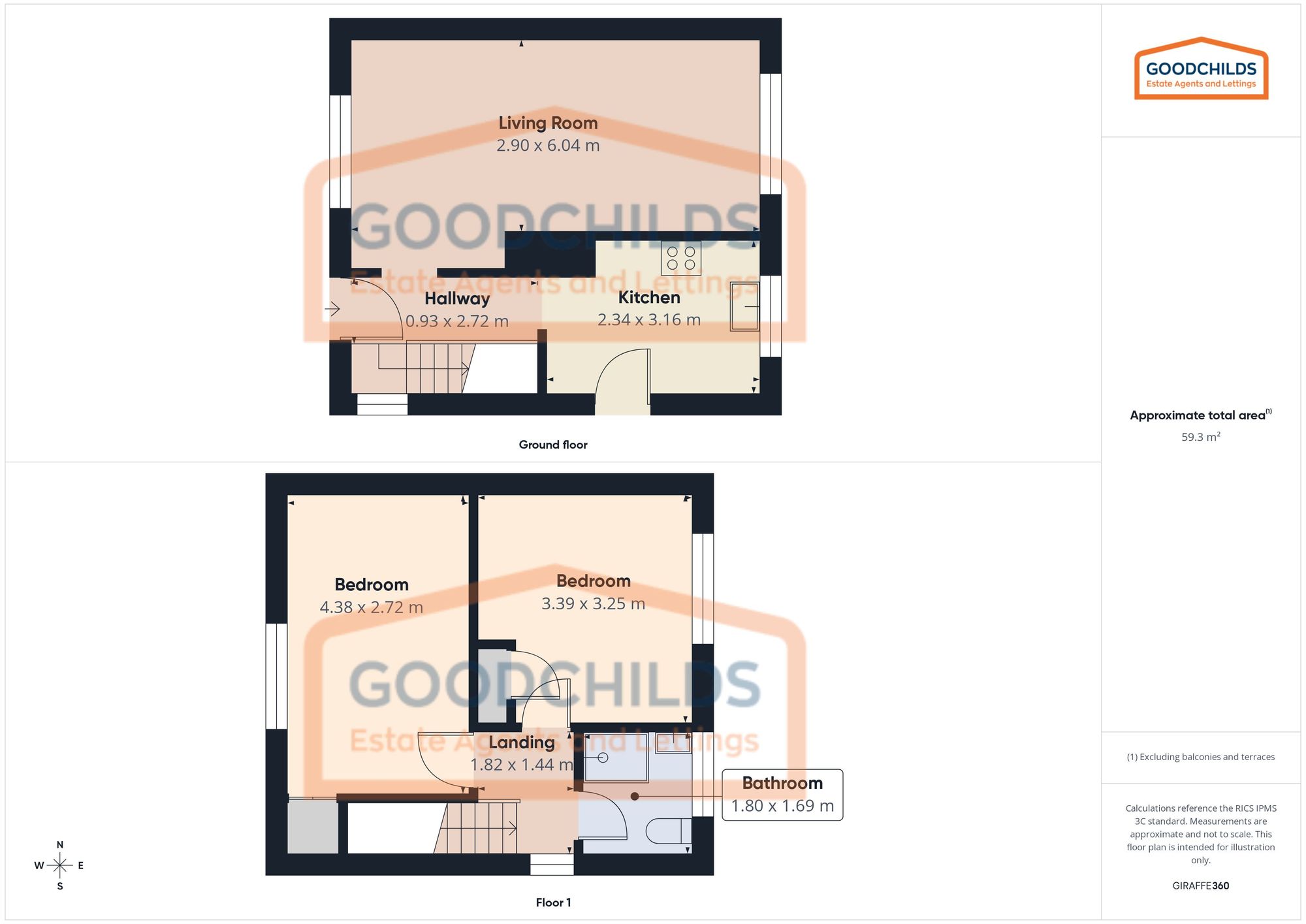 111 Catshill Road, Walsall floorplan