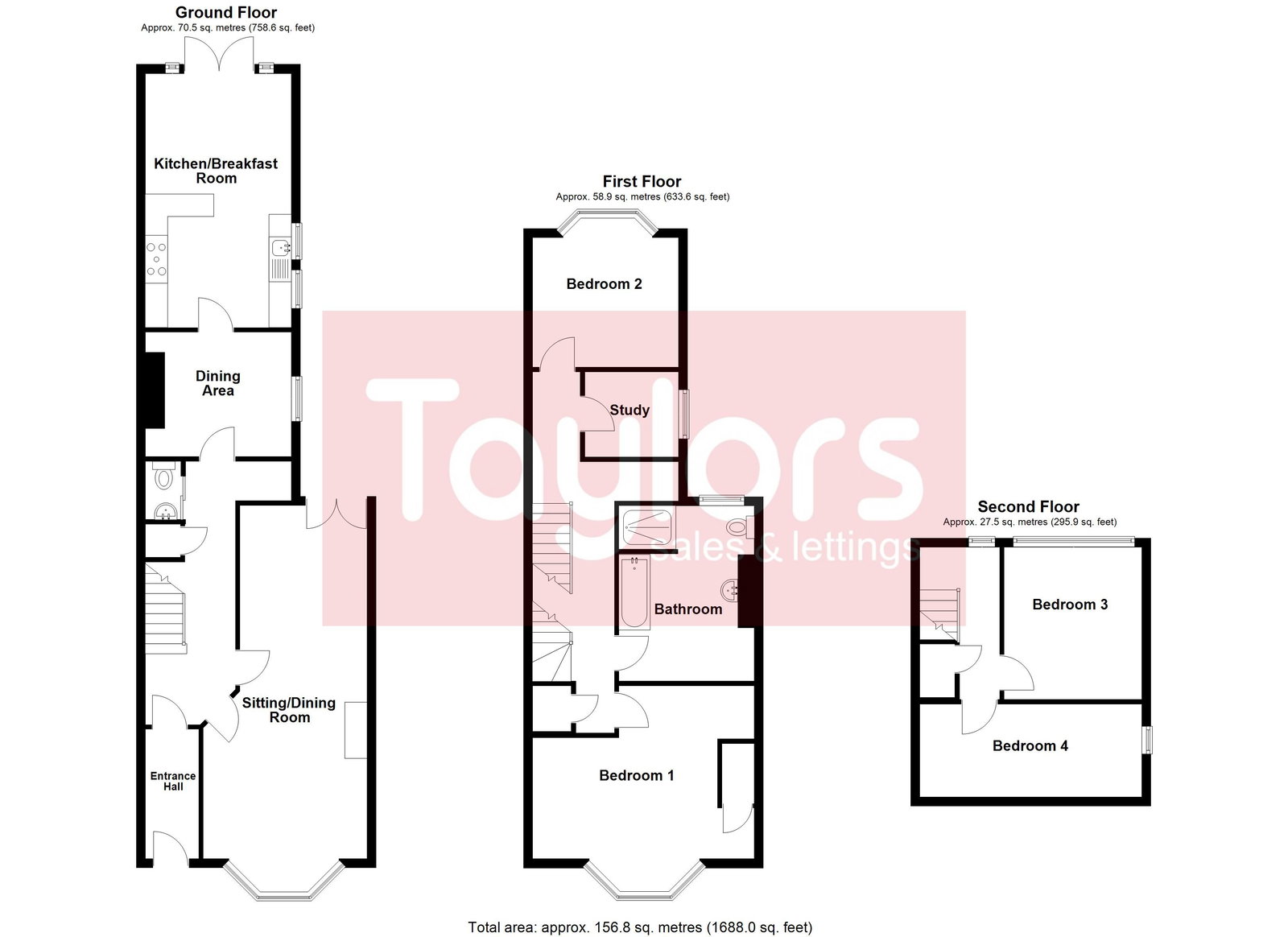 31, Kings Road, Paignton floorplan