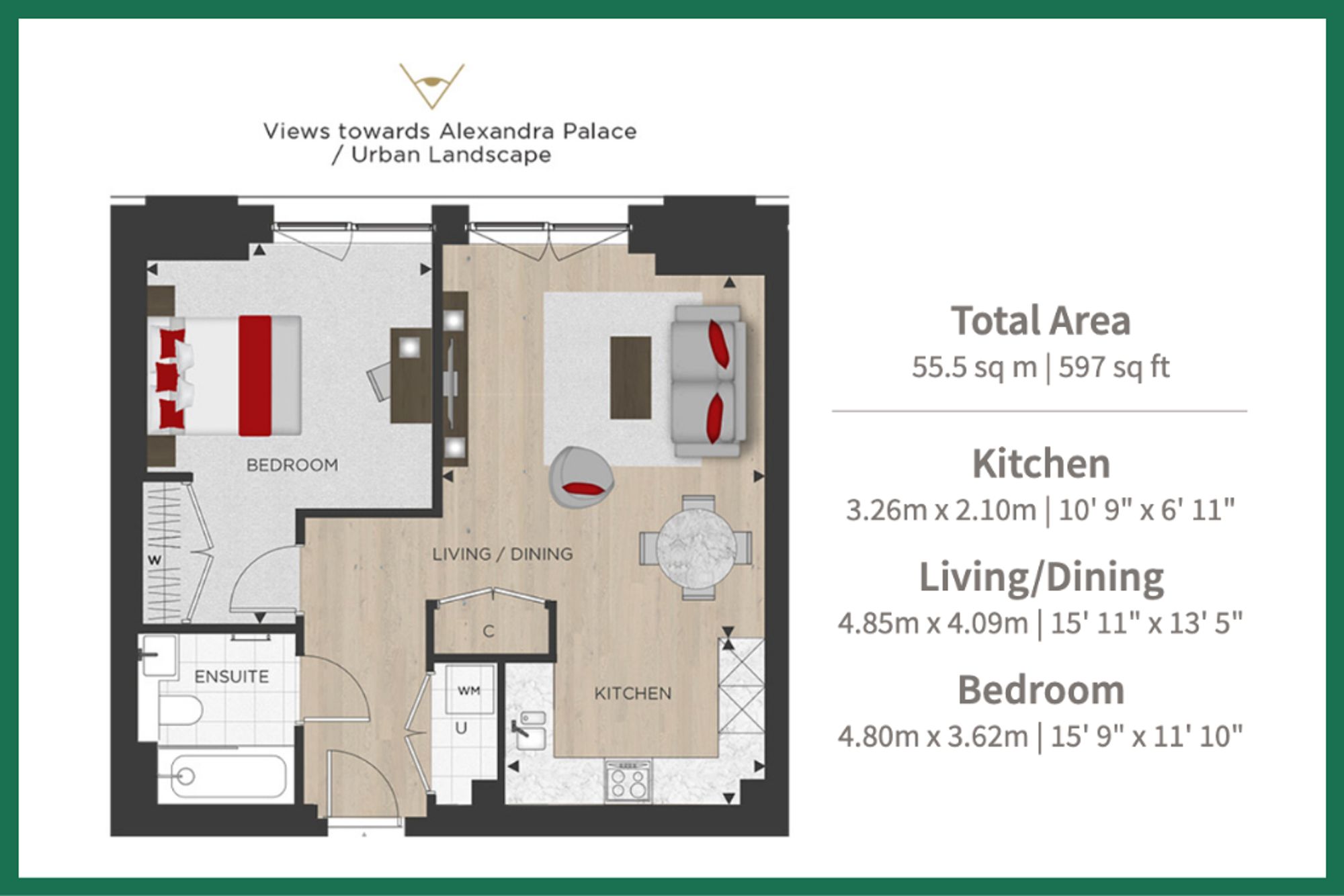 B2.10.02 Emperor Point Goodchild Road, London floorplan