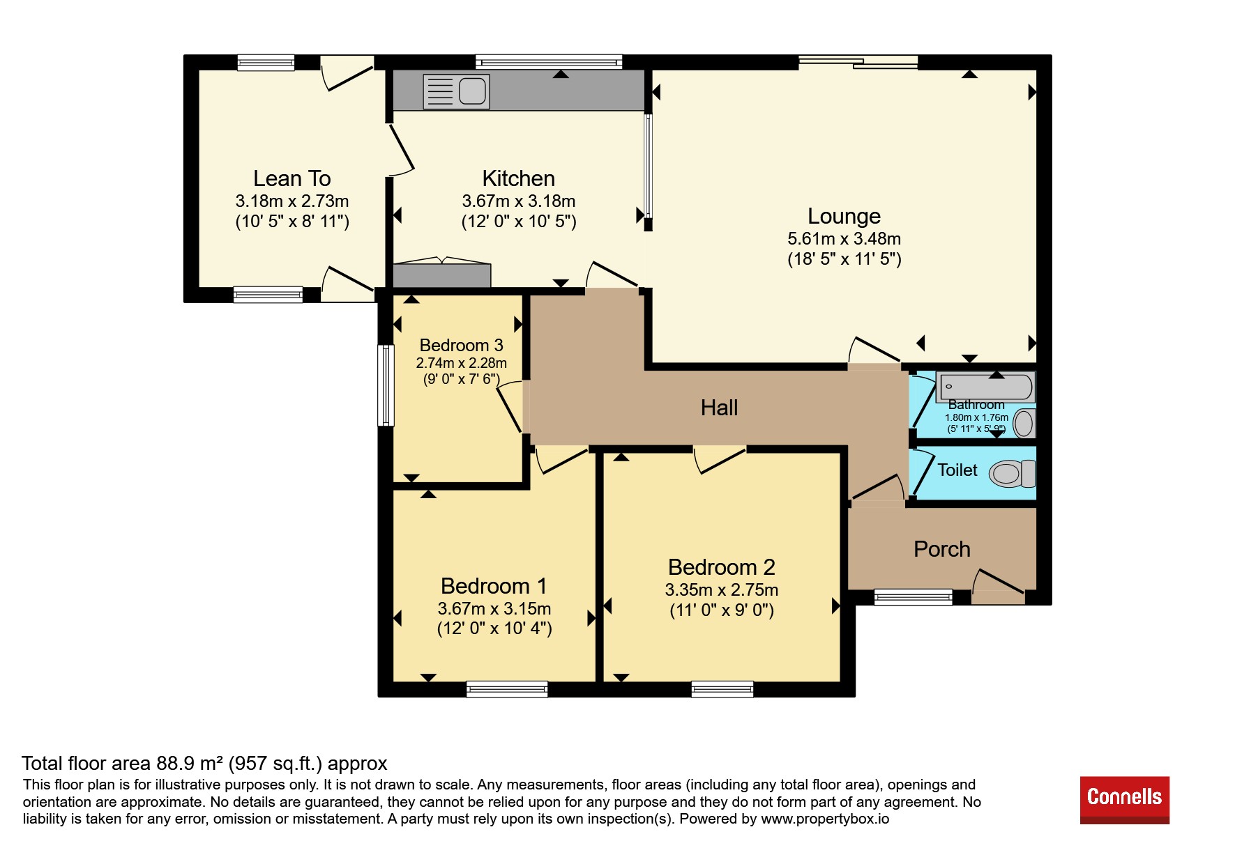 White Gables, Chart Hill Road, Maidstone floorplan