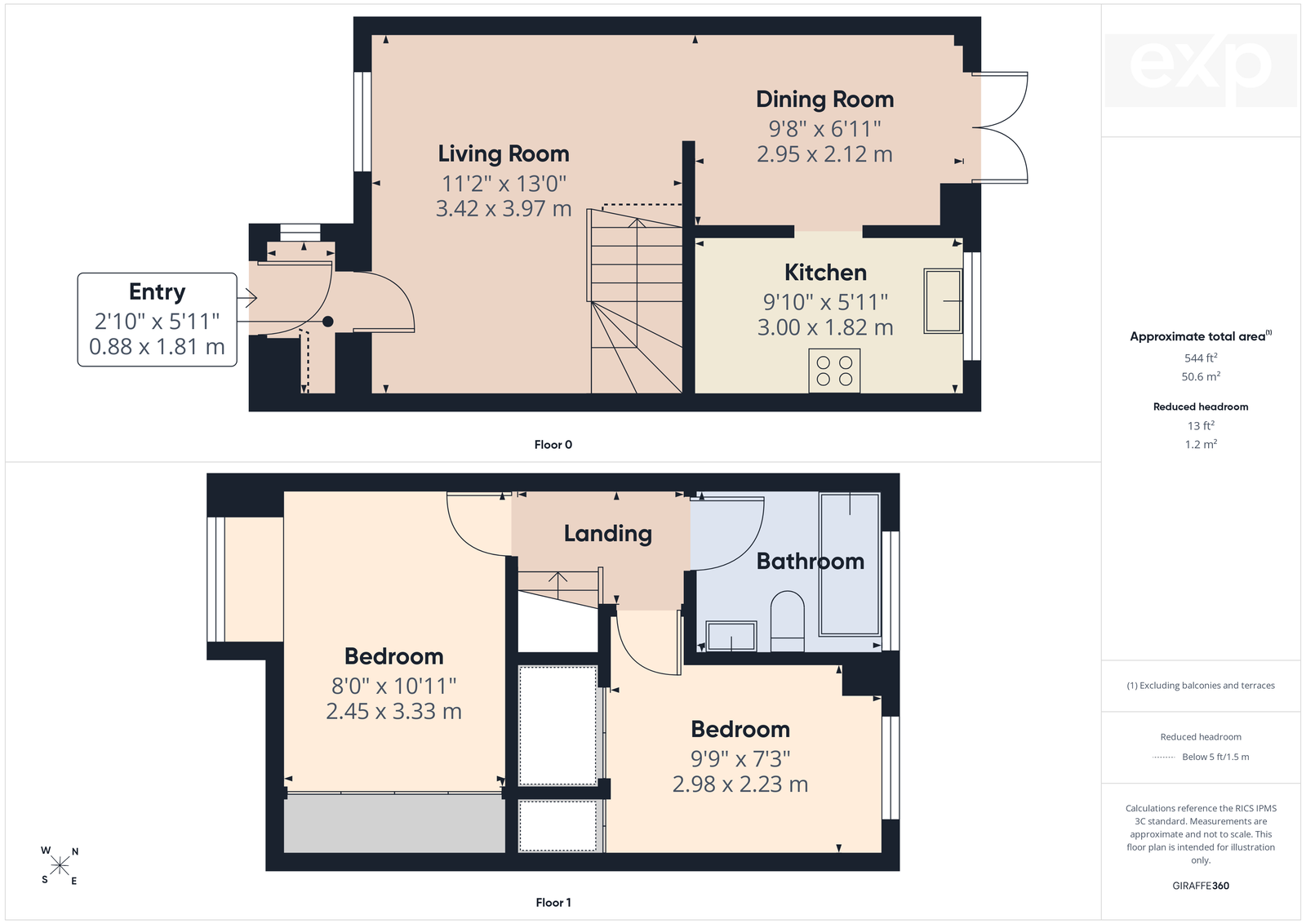 18, Marlowe Road, Aylesford floorplan