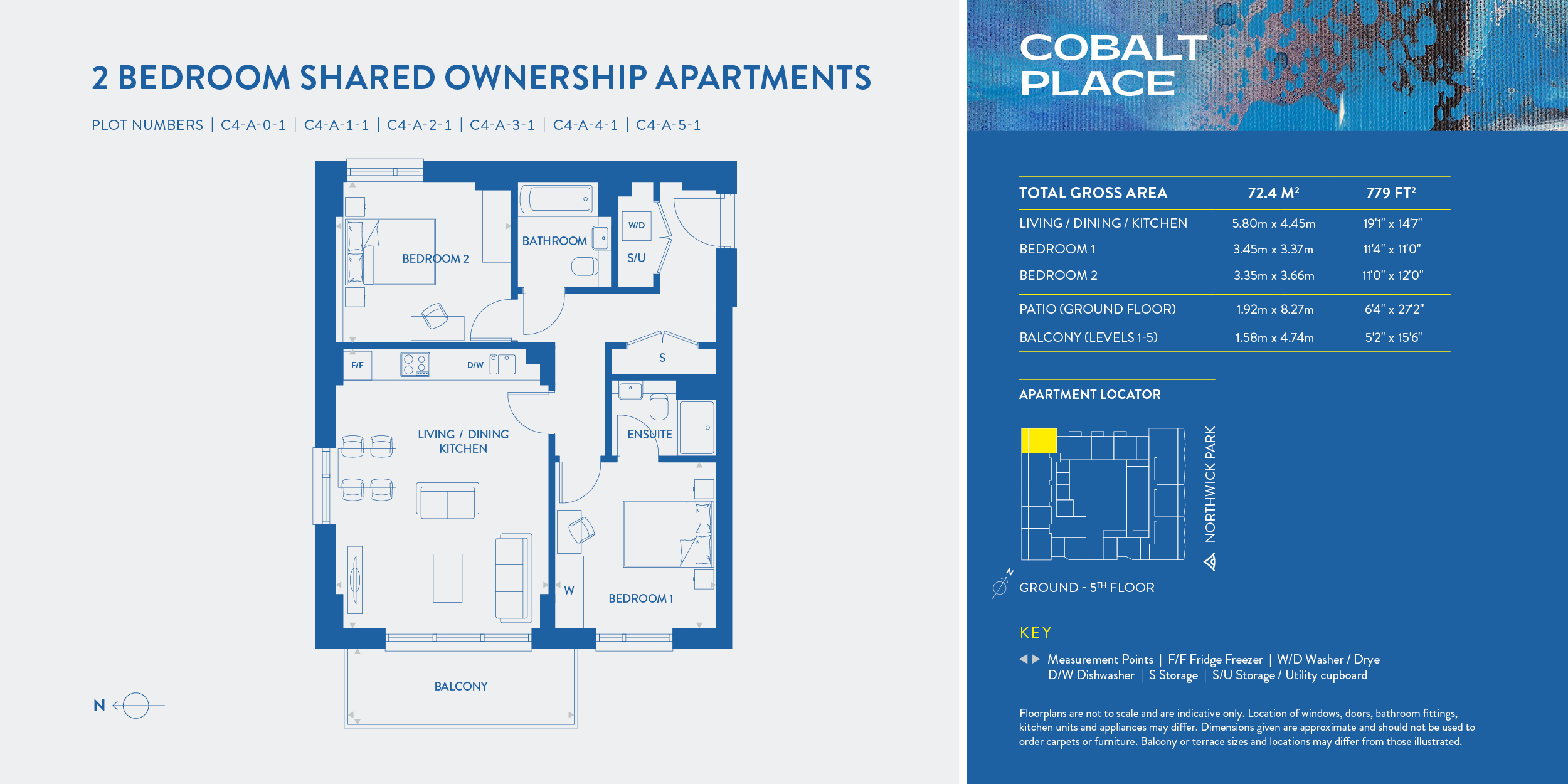 The Fairway, Harrow floorplan