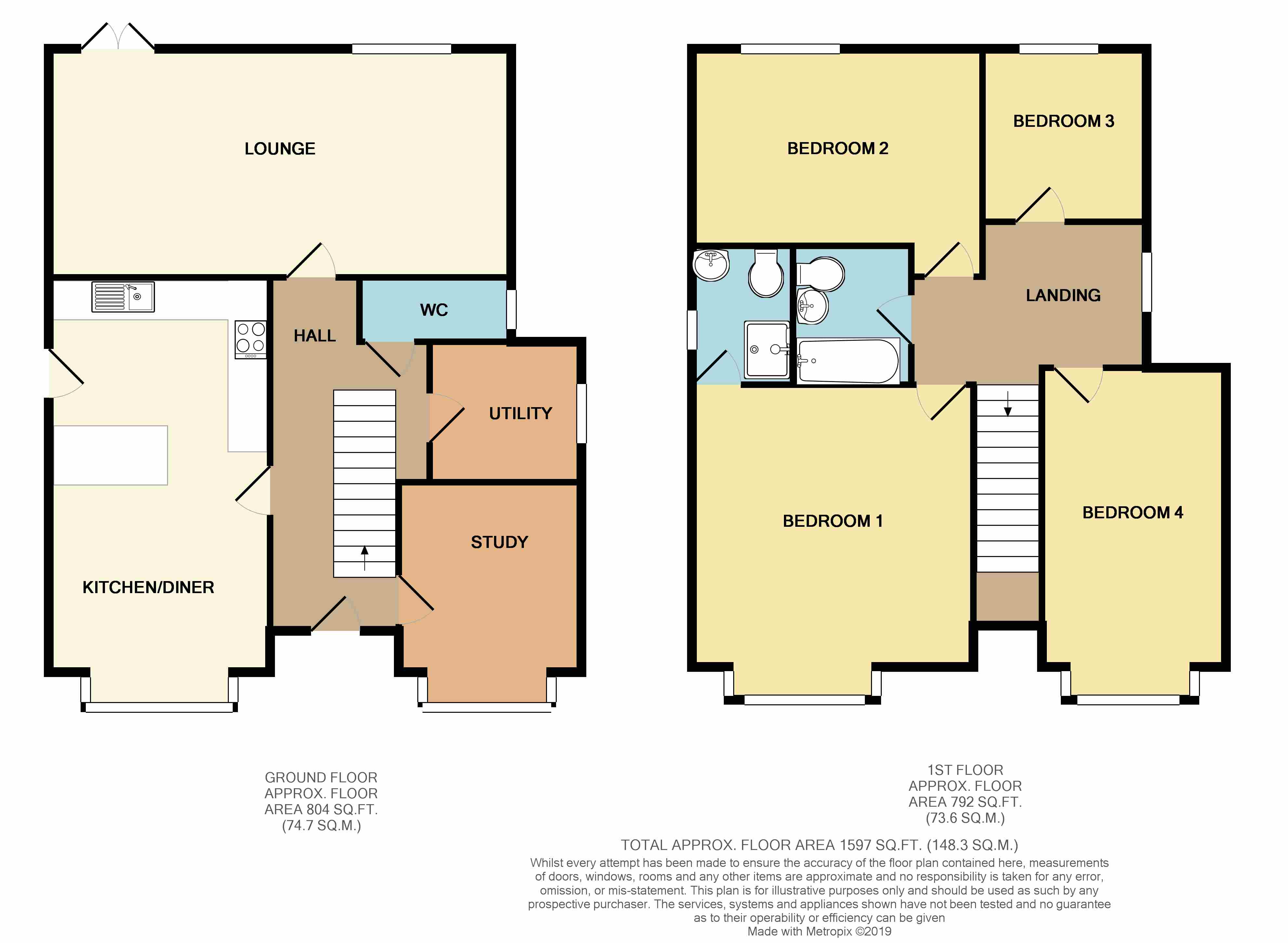 4 Bedrooms Detached house to rent in Nesta Road, Woodford Green IG8