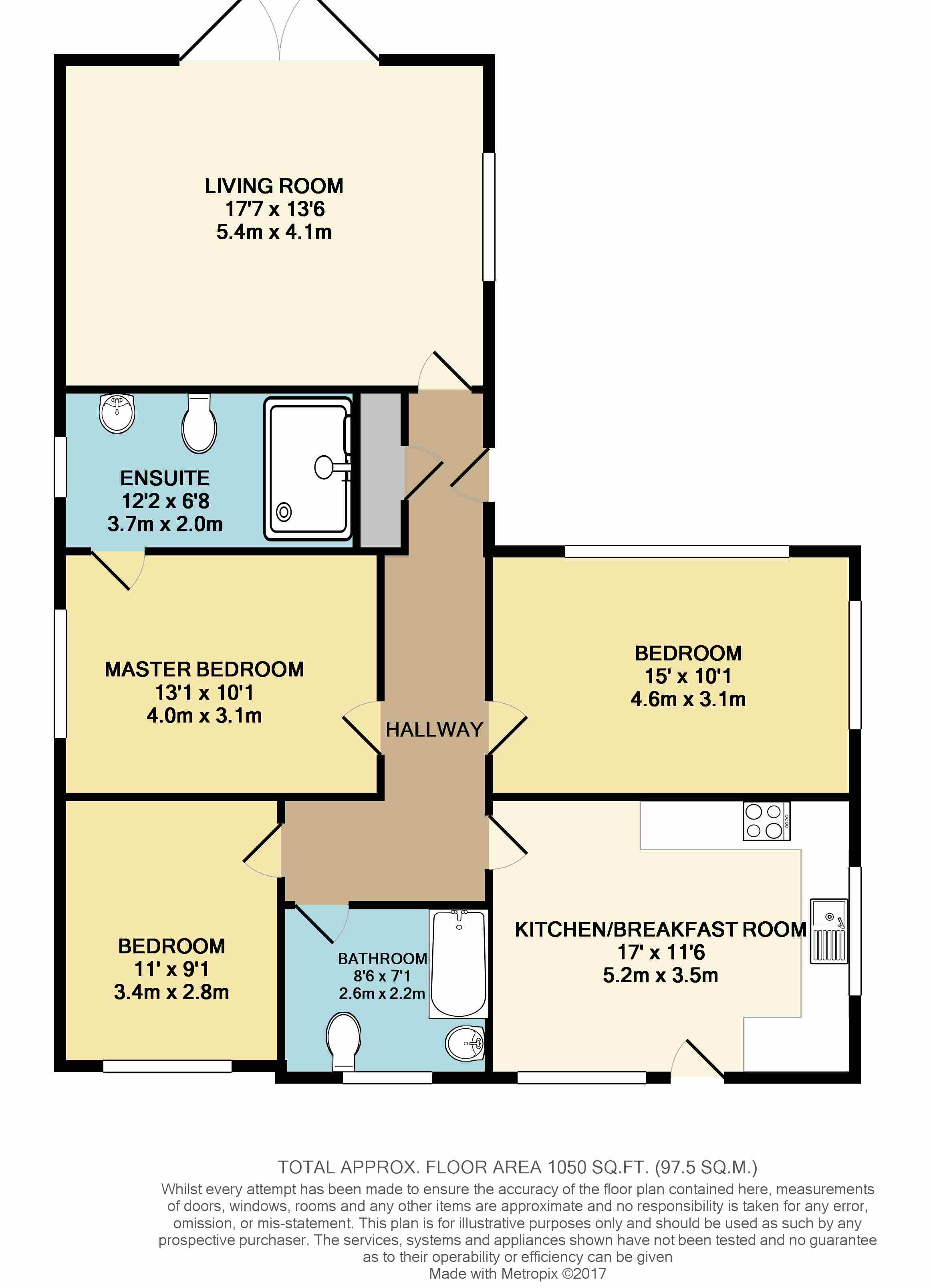 3 Bedrooms Detached bungalow for sale in Mountfield, Robertsbridge TN32