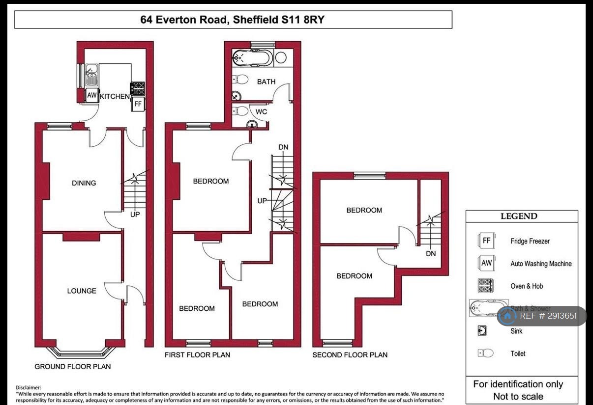 Everton Road, Sheffield floorplan
