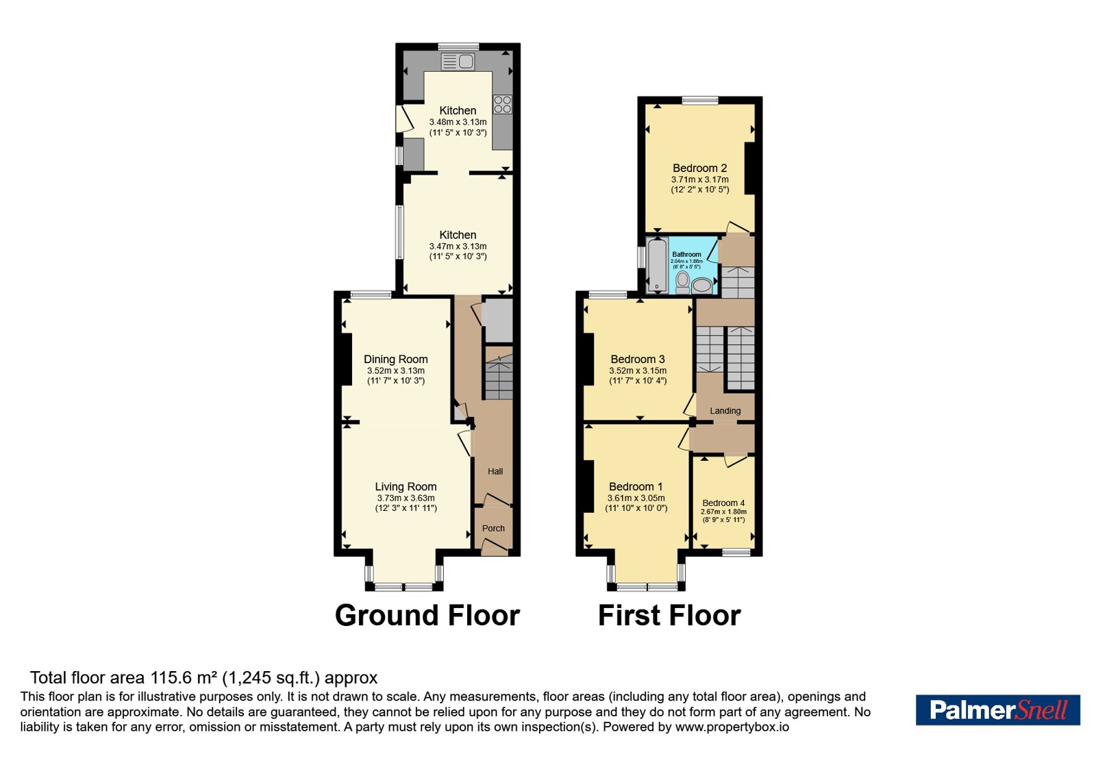 140, Drove Road, Somerset floorplan