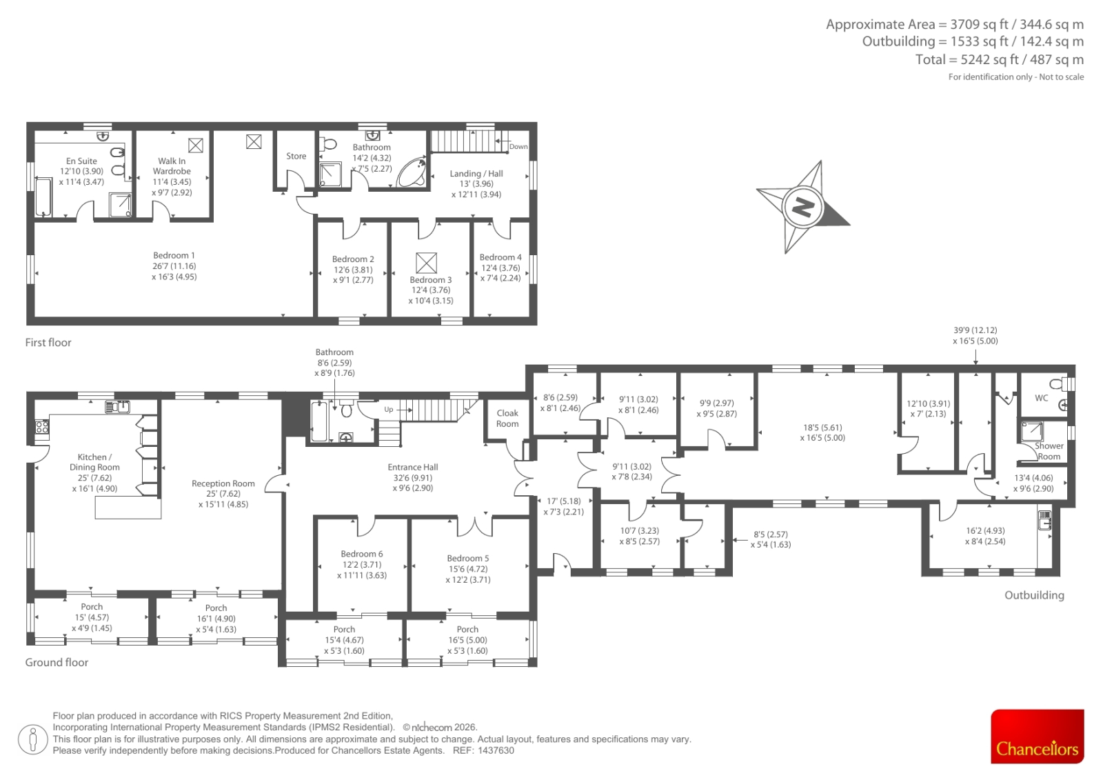 The Willows,, Barons Cross Road, Leominster floorplan