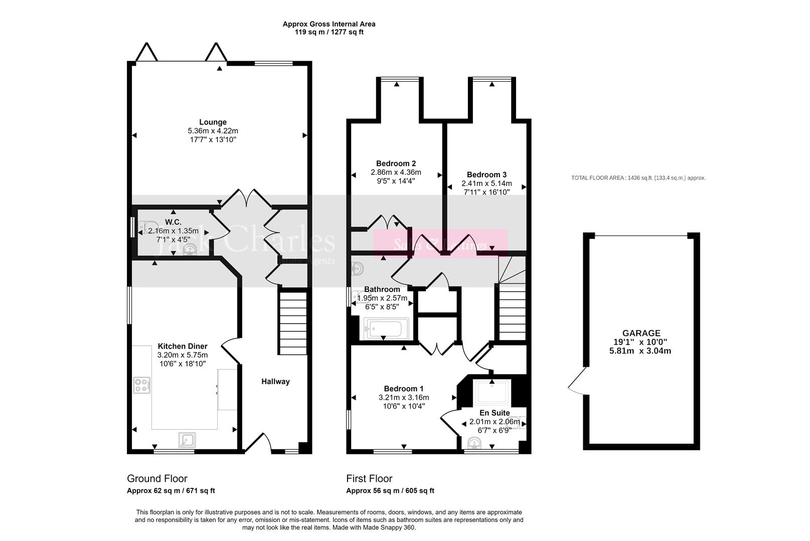 10, Hawthornden Grove, Yalding floorplan