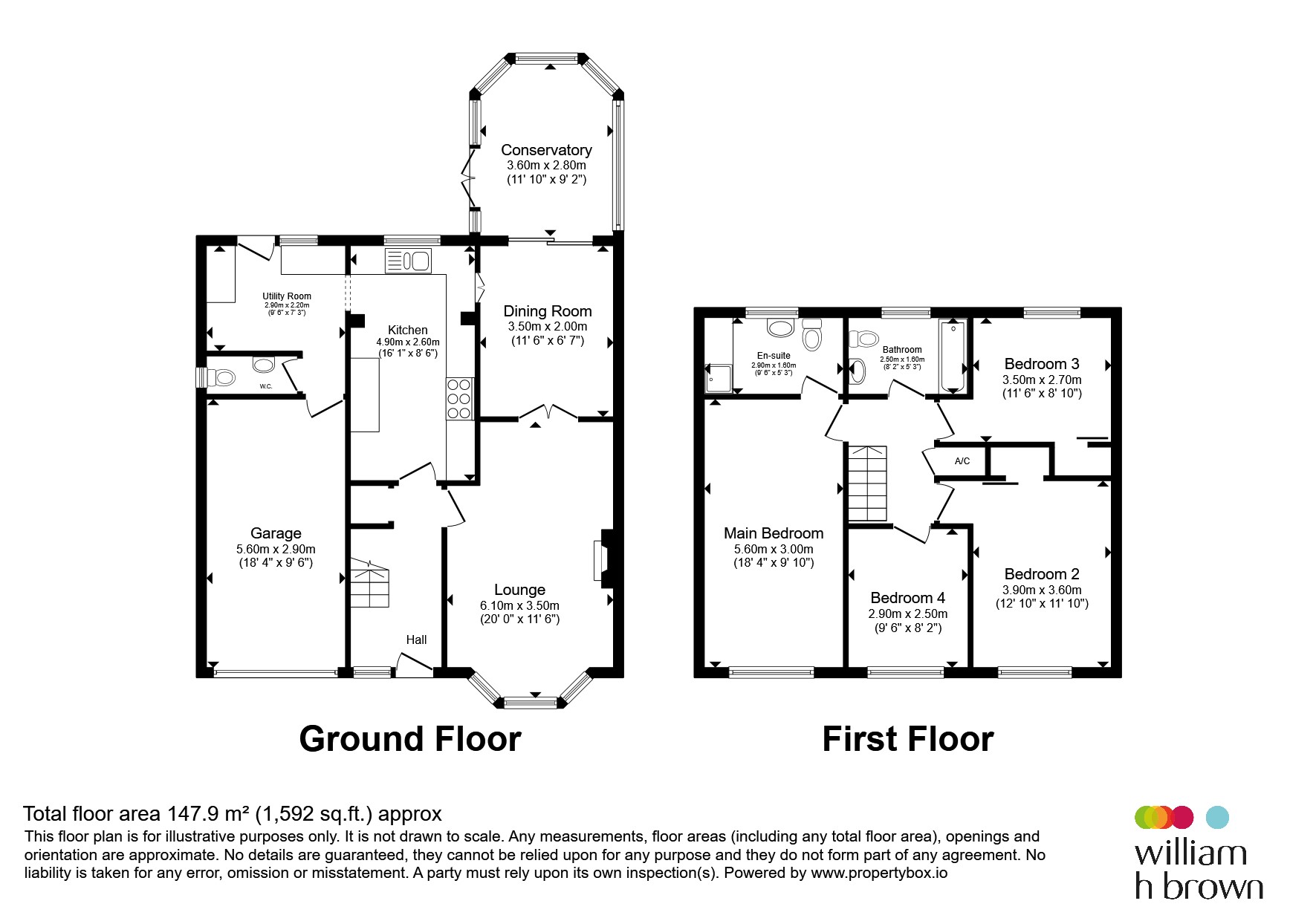 7, Vickers Close, Kettering floorplan